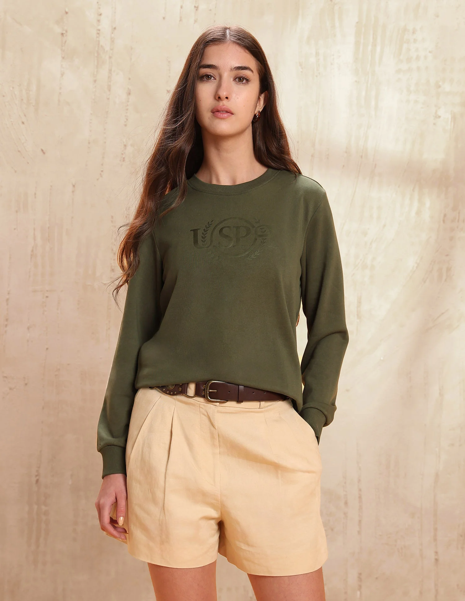 Regular Fit Brand Printed Sweatshirt - Image 6