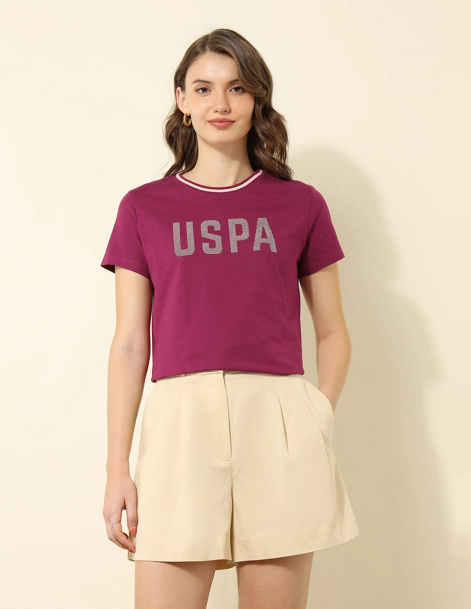 Regular Fit Brand Printed T-Shirt - Image 6