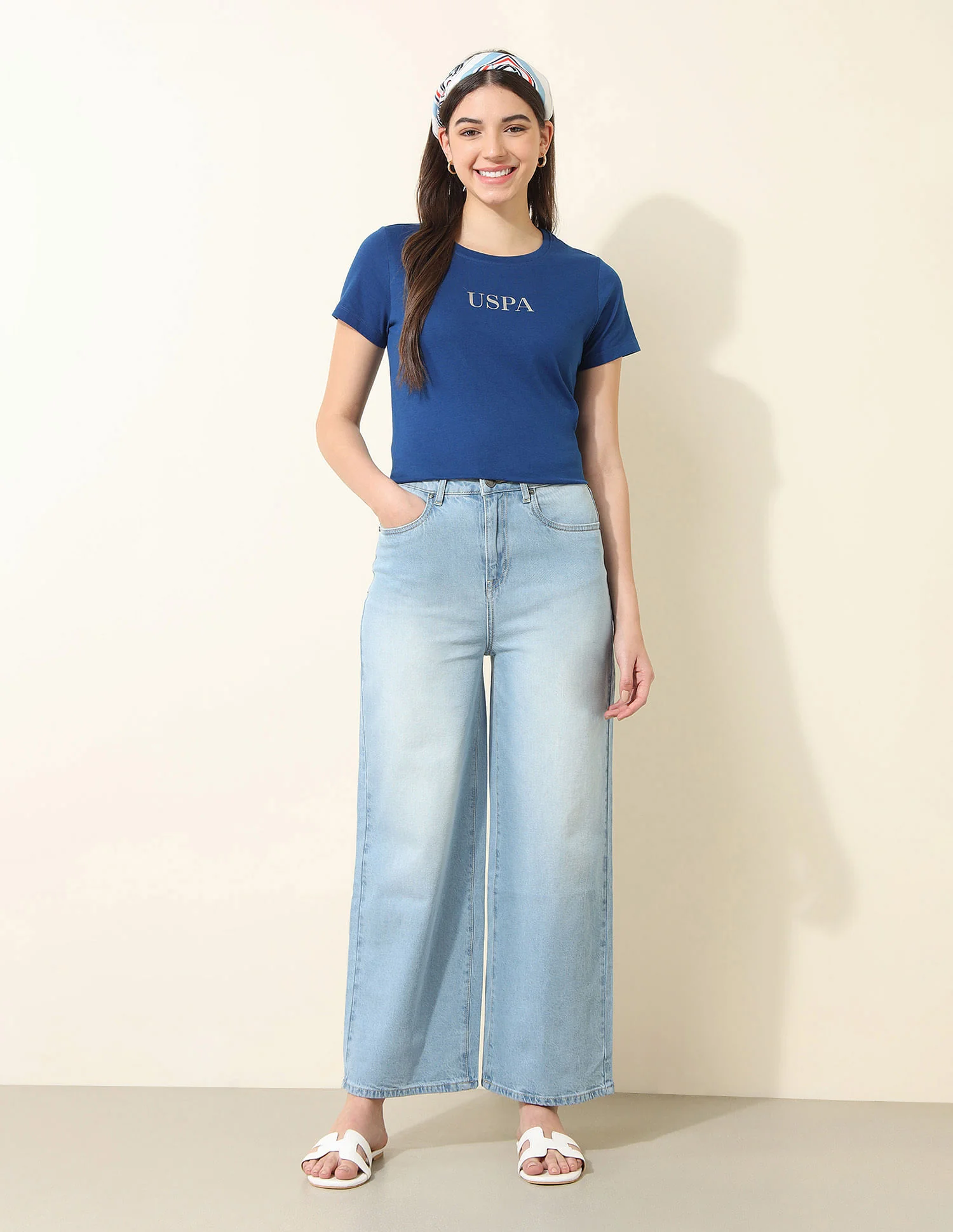 Regular Fit Brand Printed T-Shirt - Image 3