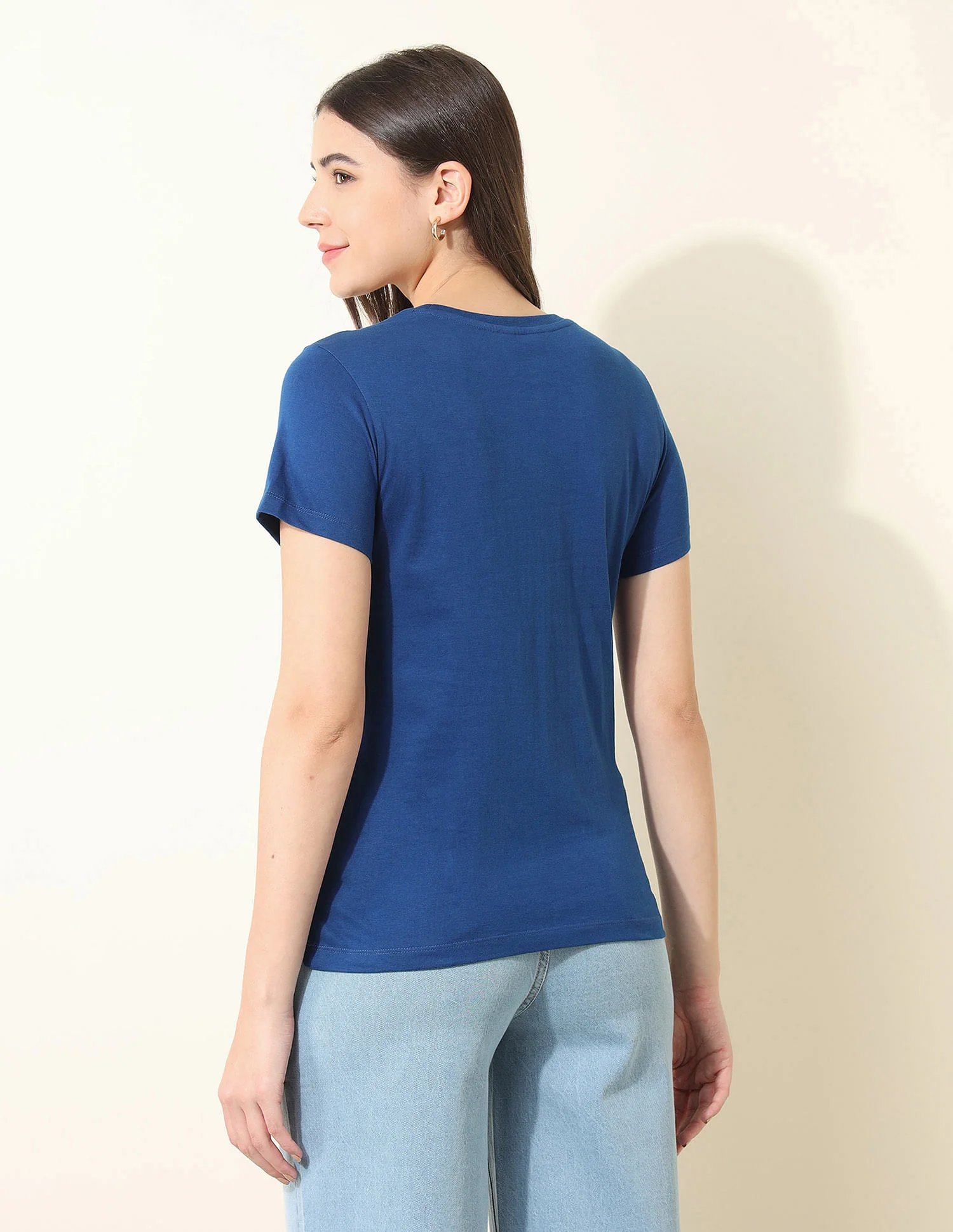 Regular Fit Brand Printed T-Shirt - Image 5