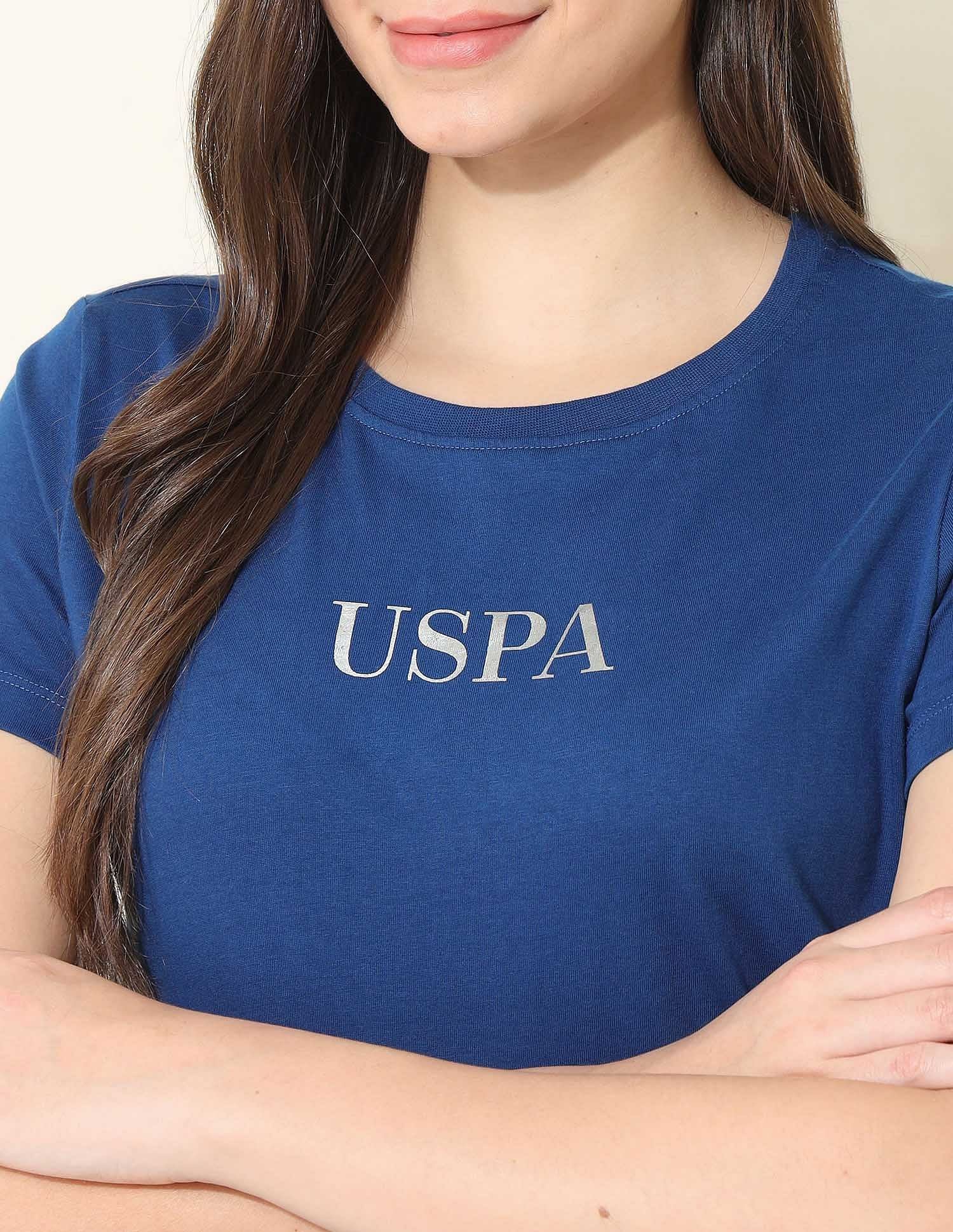 Regular Fit Brand Printed T-Shirt - Image 7