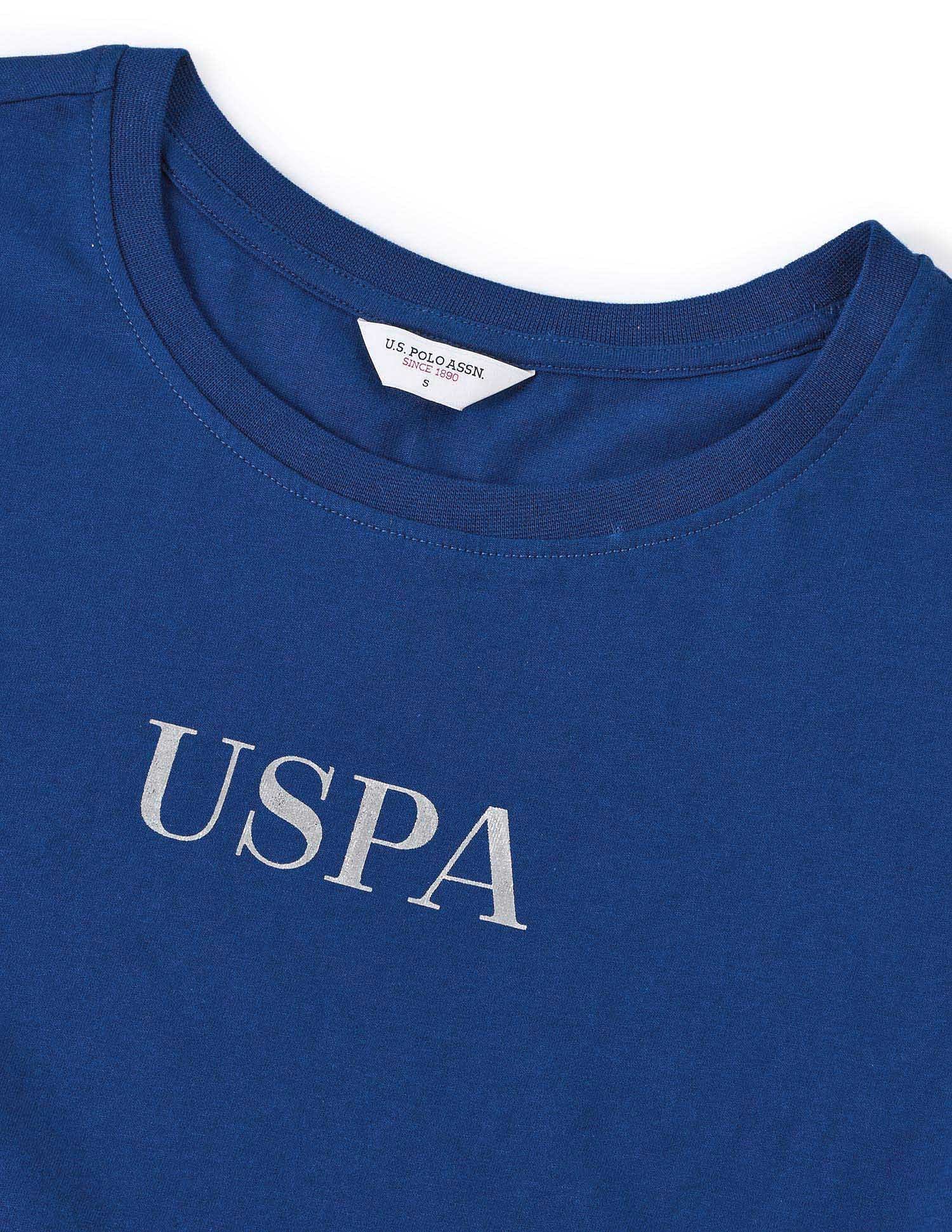 Regular Fit Brand Printed T-Shirt - Image 8