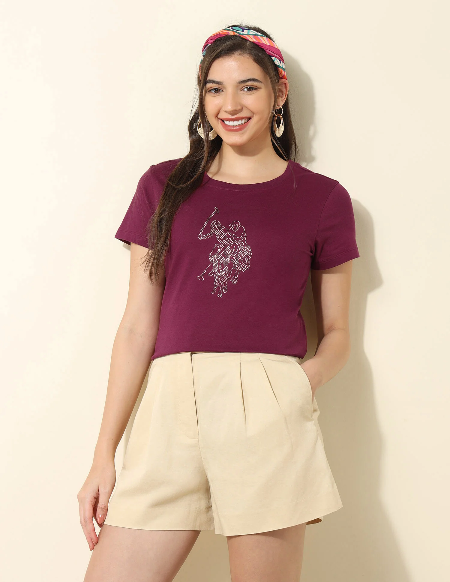 Regular Fit Brand Printed T-Shirt - Image 3