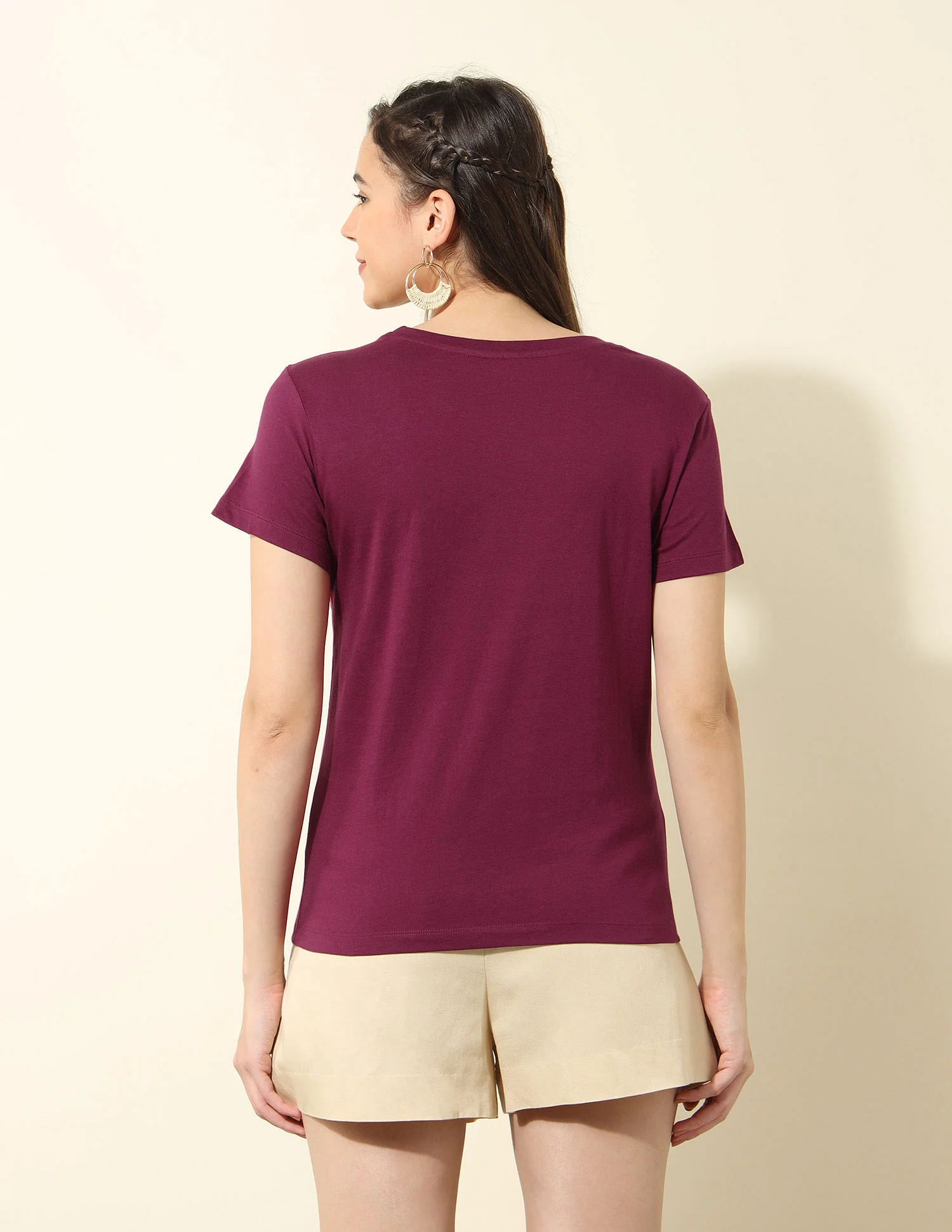 Regular Fit Brand Printed T-Shirt - Image 5