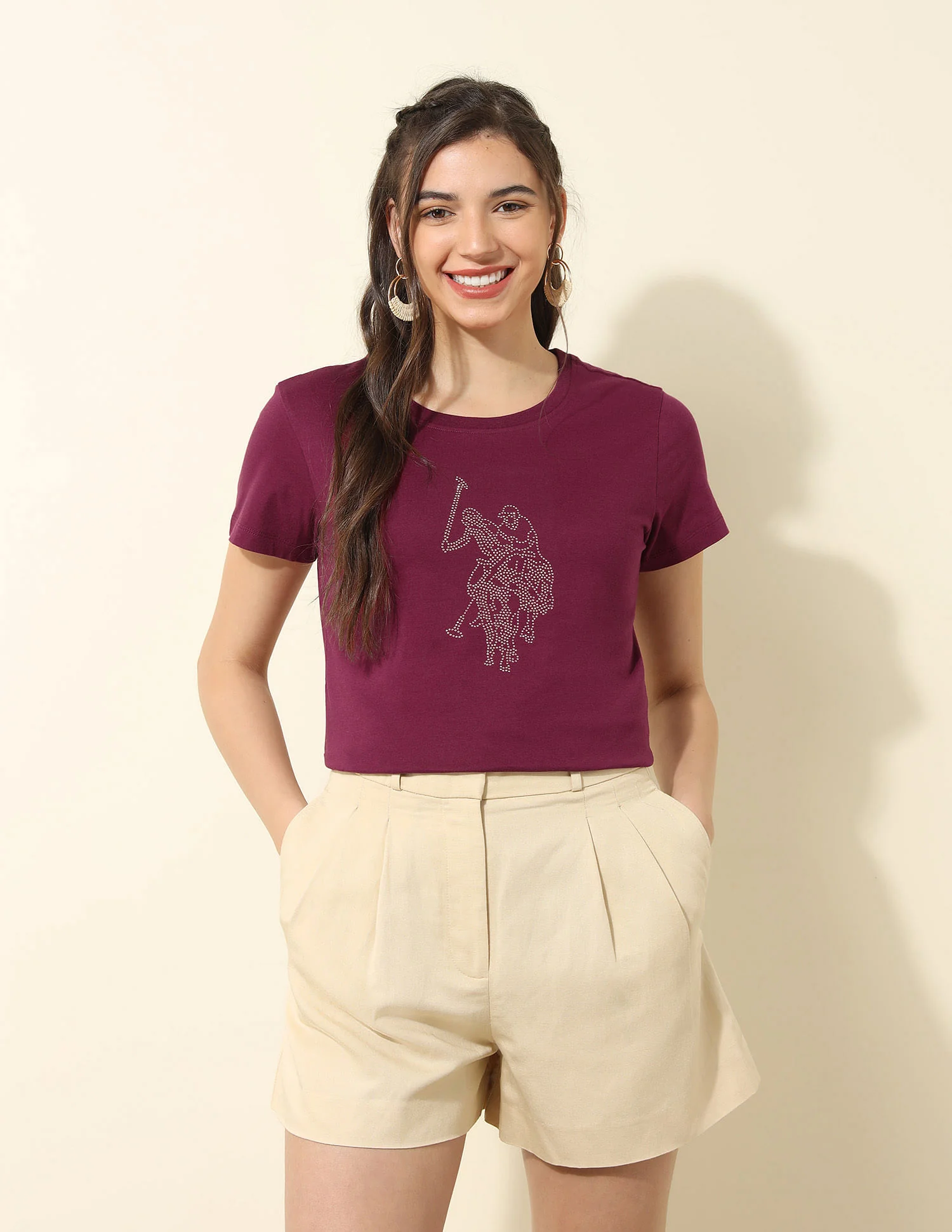 Regular Fit Brand Printed T-Shirt - Image 6