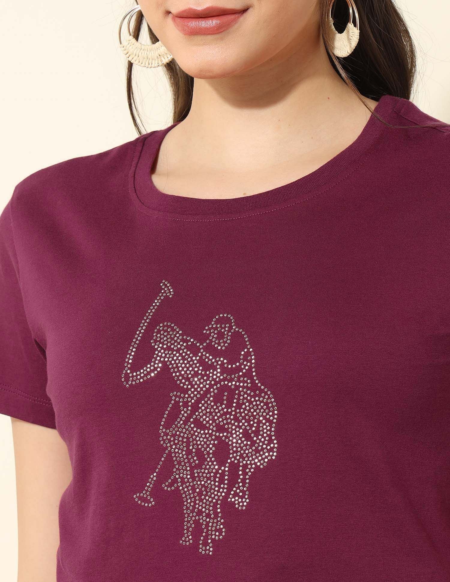 Regular Fit Brand Printed T-Shirt - Image 7