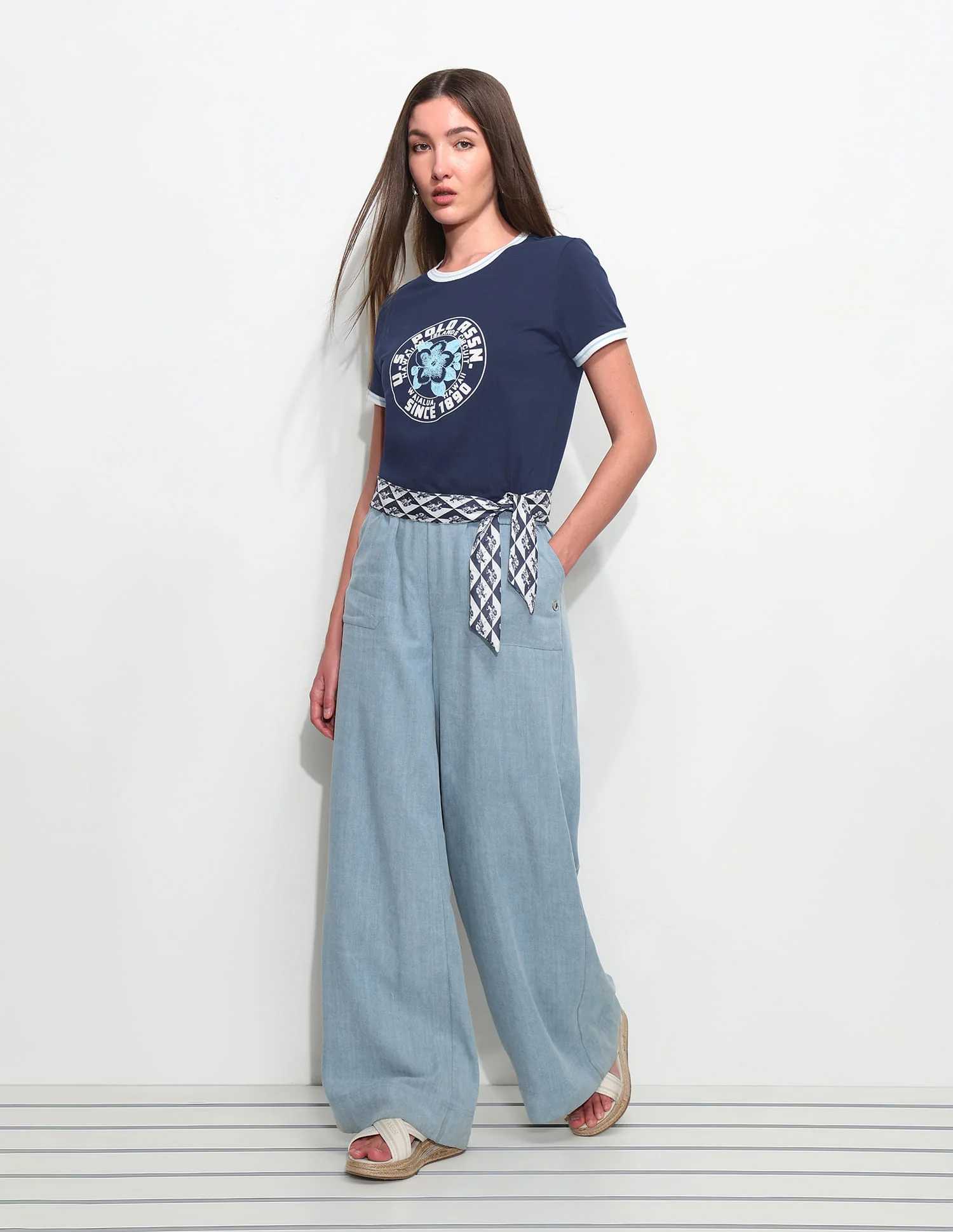Regular Fit Brand Printed T-Shirt - Image 3