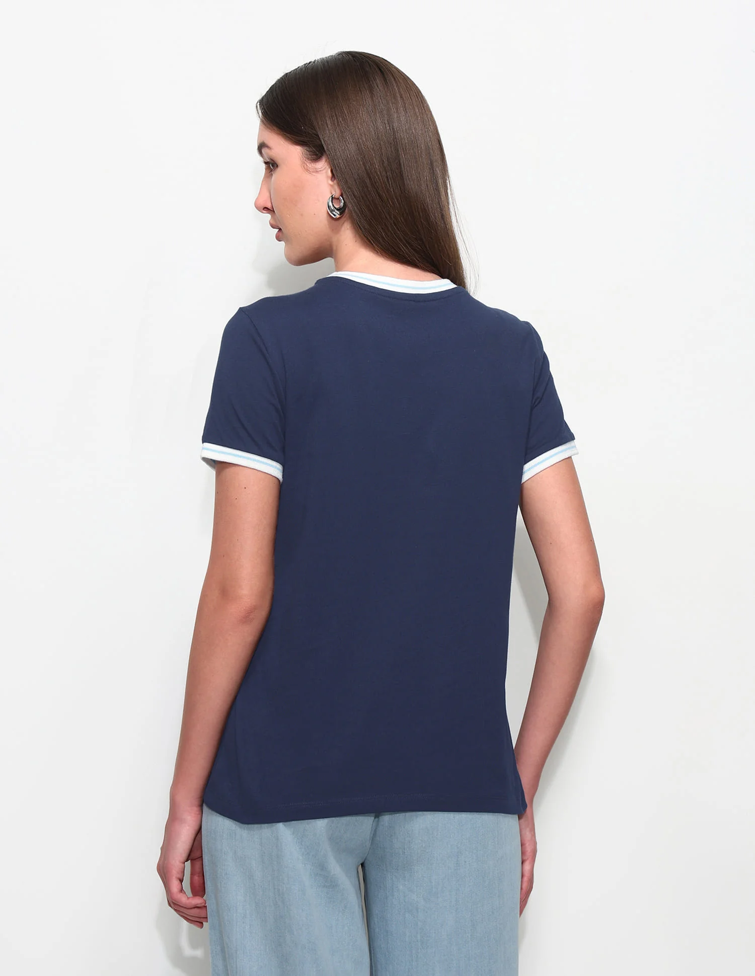 Regular Fit Brand Printed T-Shirt - Image 5