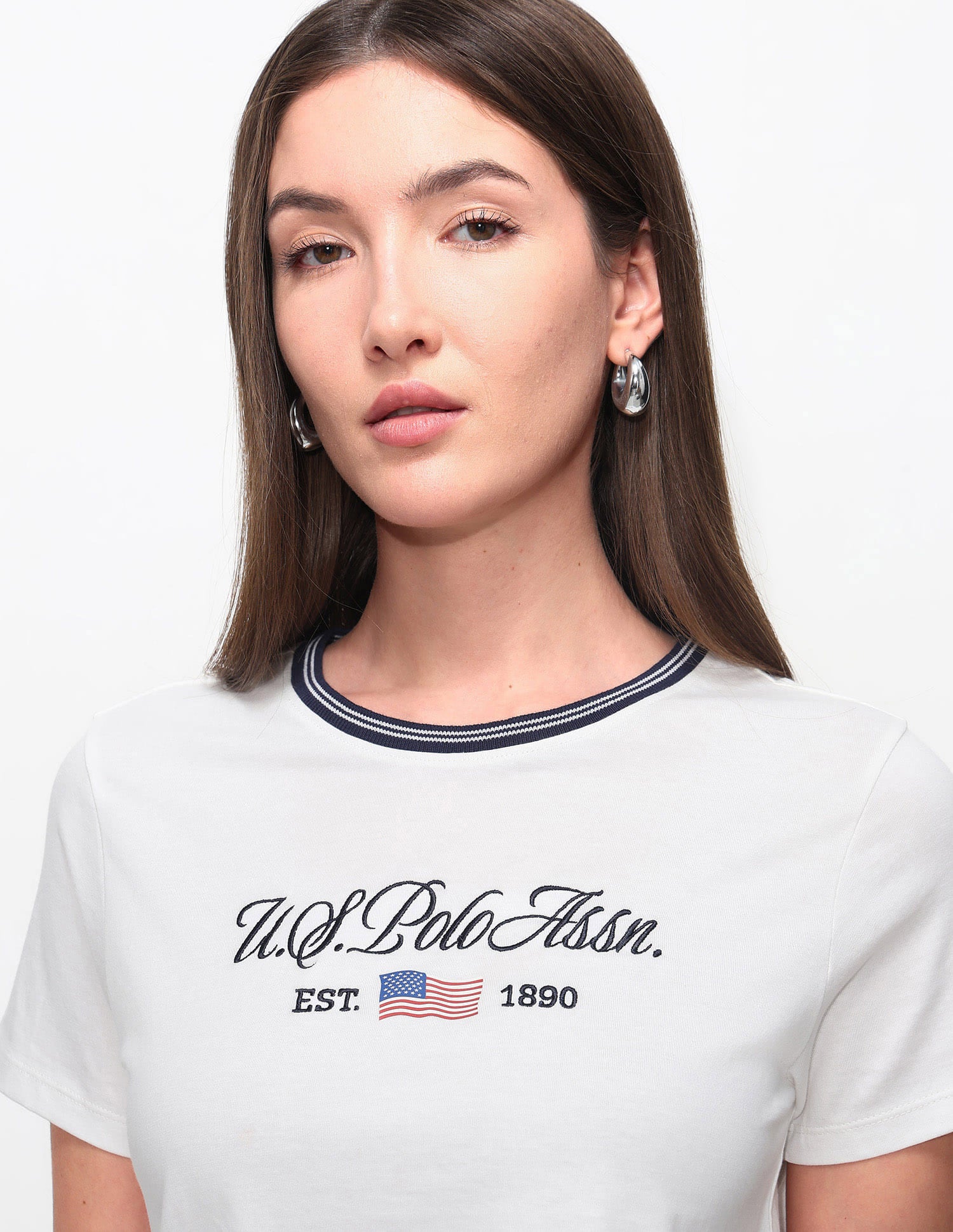 Regular Fit Brand Printed T-Shirt - Image 7