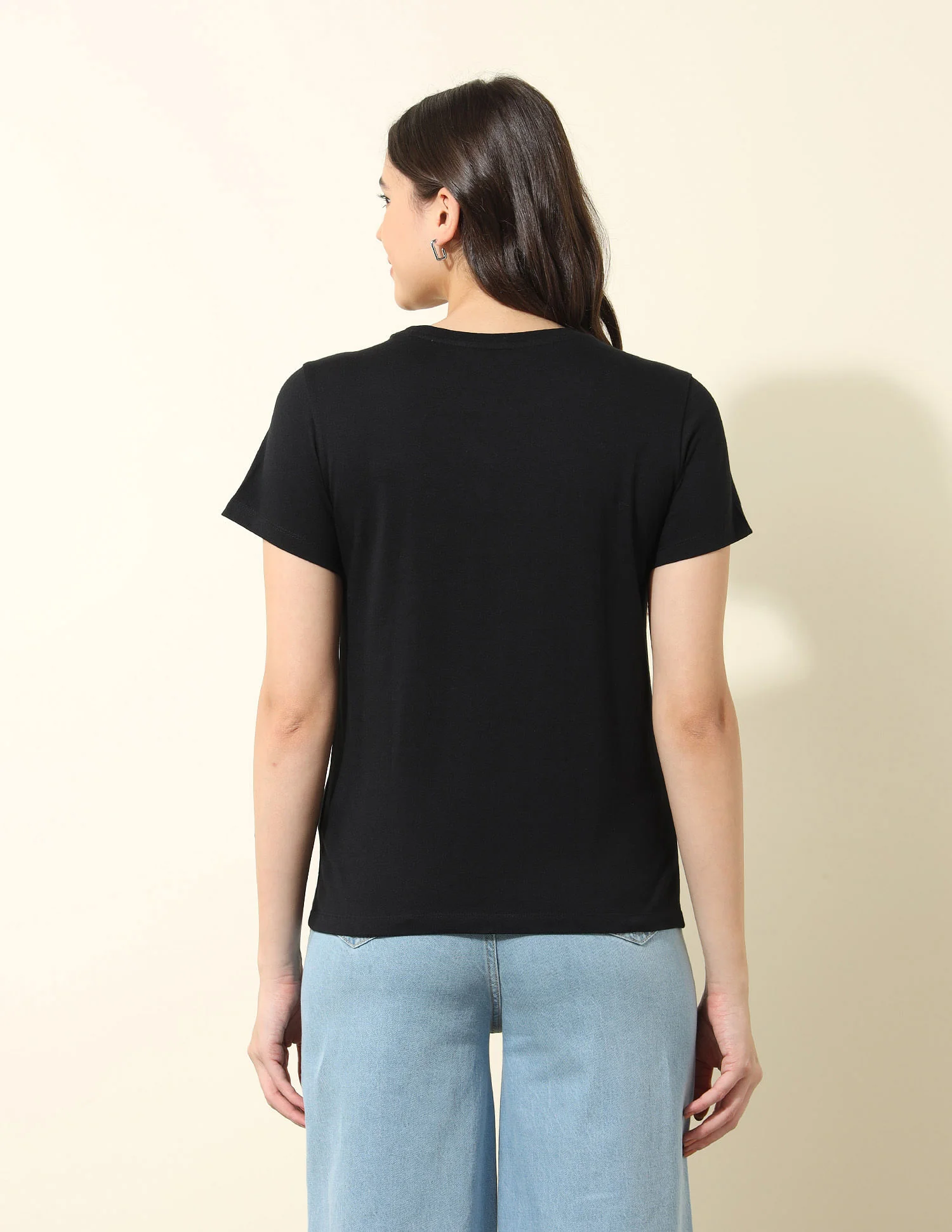 Regular Fit Brand Printed T-Shirt - Image 5
