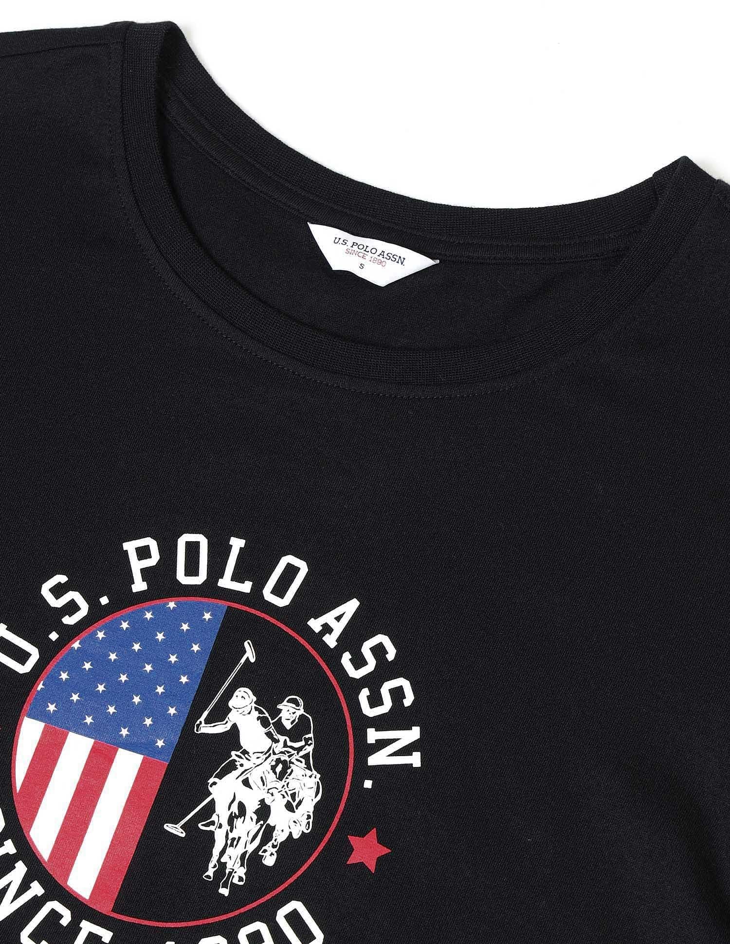 Regular Fit Brand Printed T-Shirt - Image 8