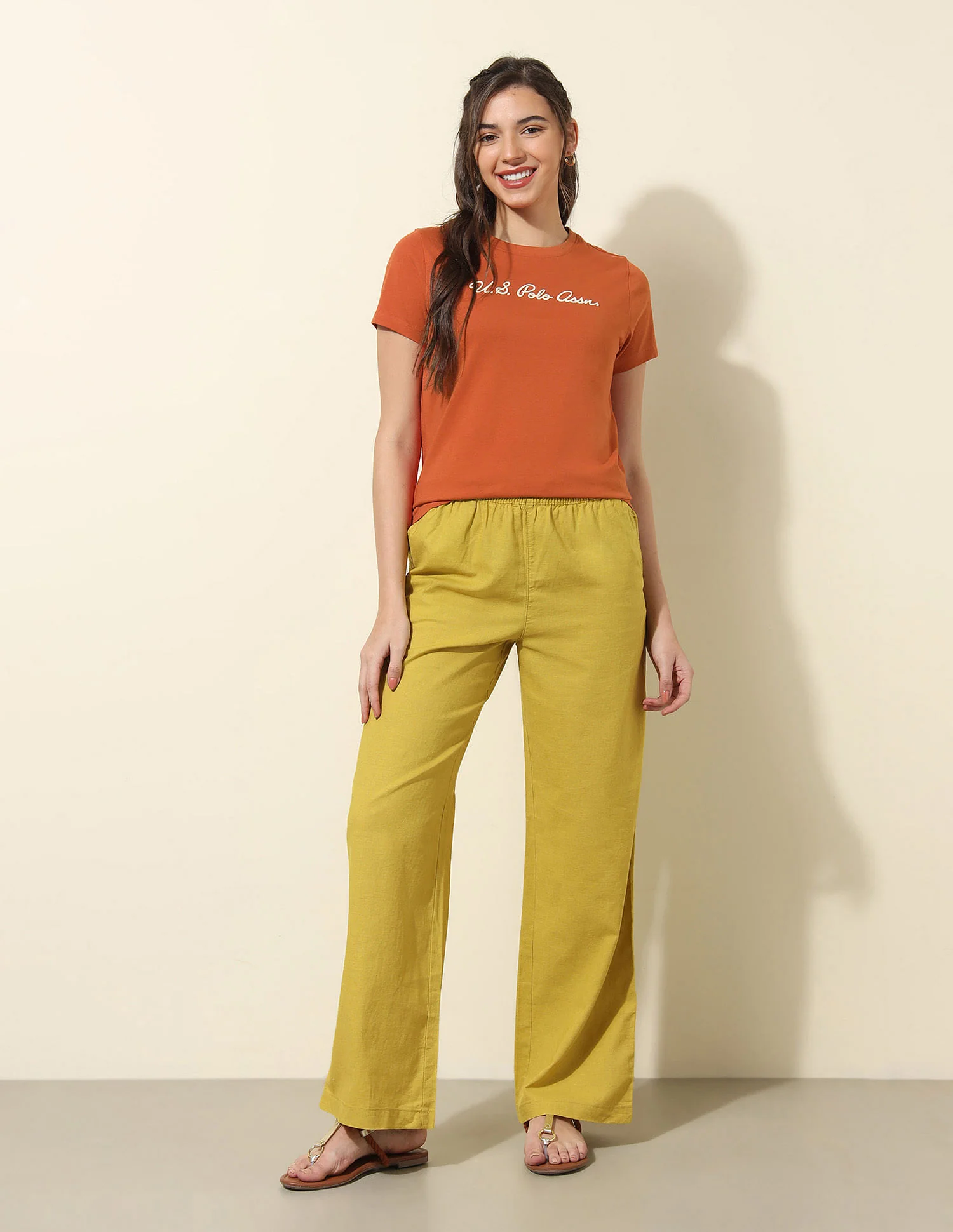 Regular Fit Brand Printed T-Shirt - Image 3