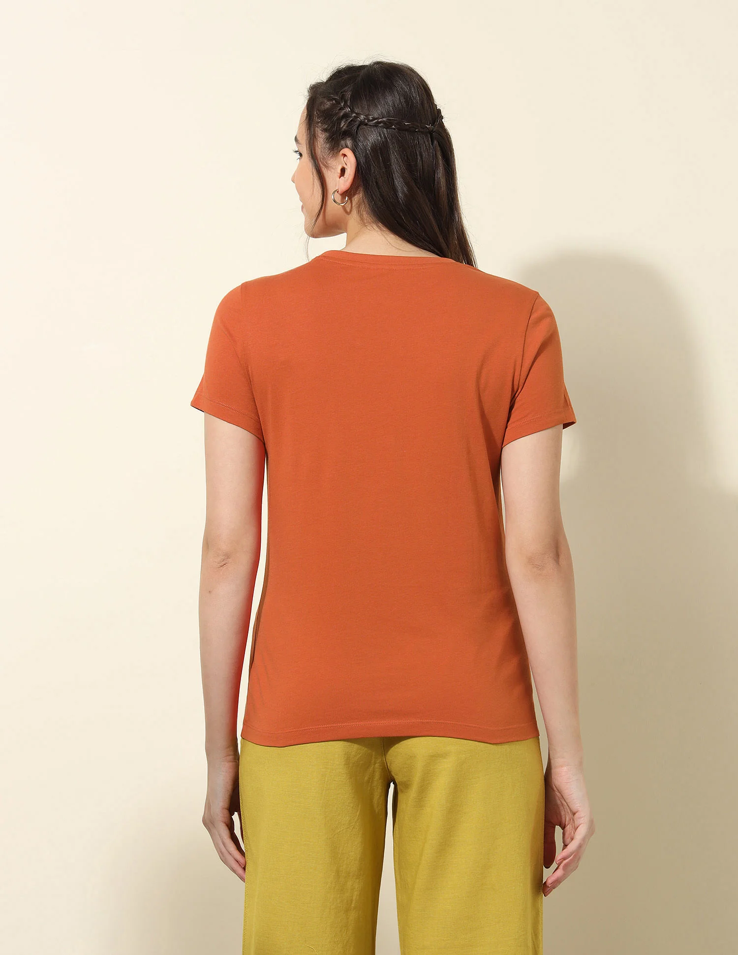 Regular Fit Brand Printed T-Shirt - Image 5