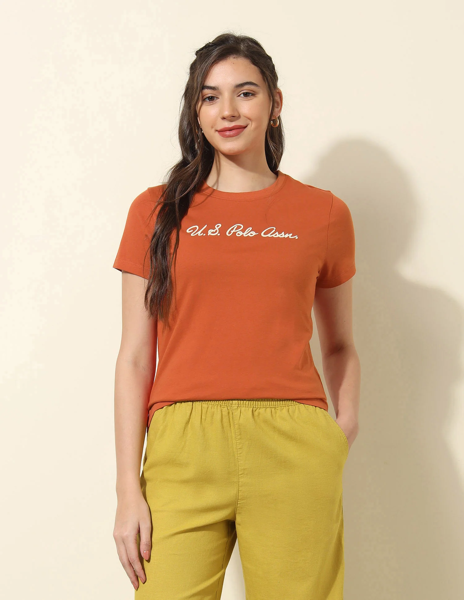 Regular Fit Brand Printed T-Shirt - Image 6