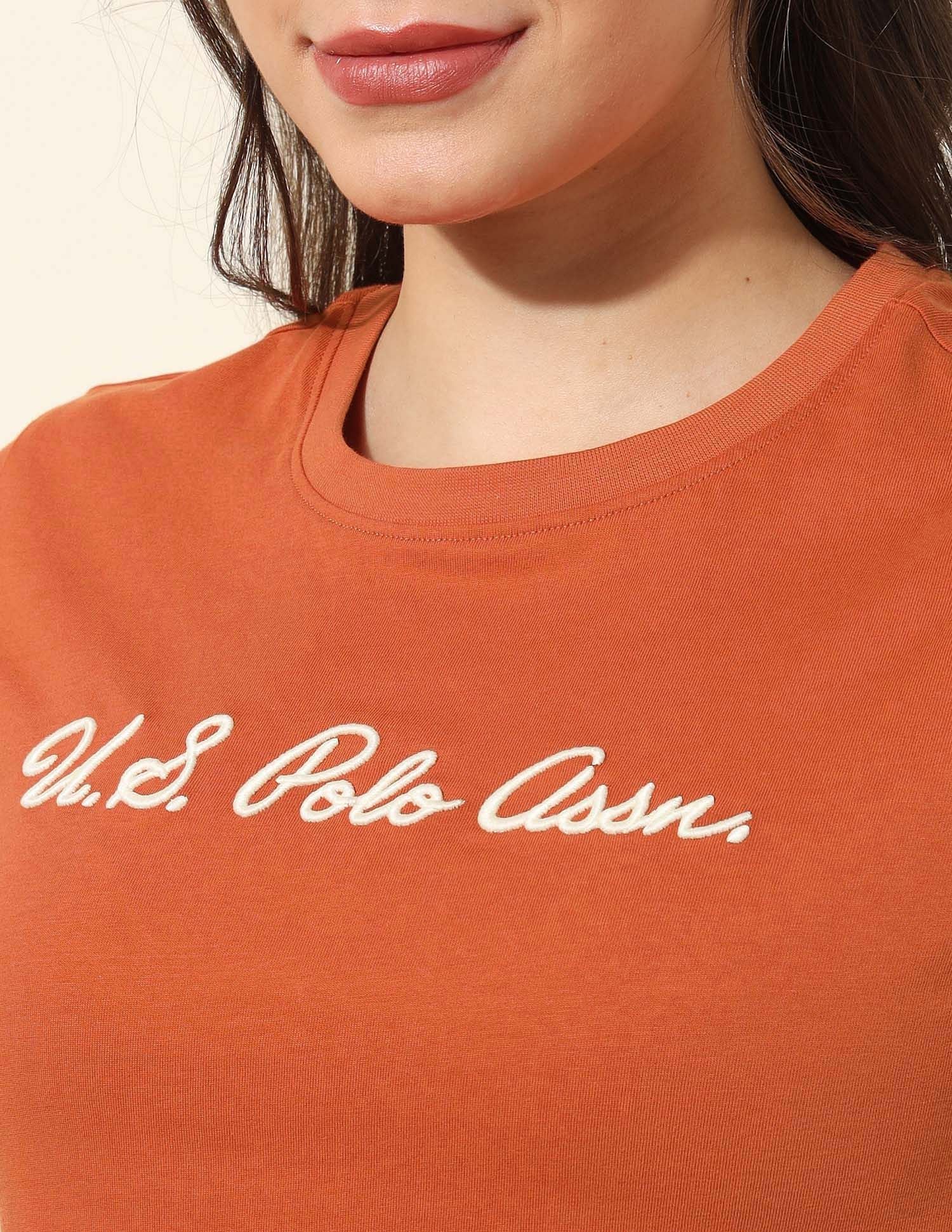 Regular Fit Brand Printed T-Shirt - Image 7