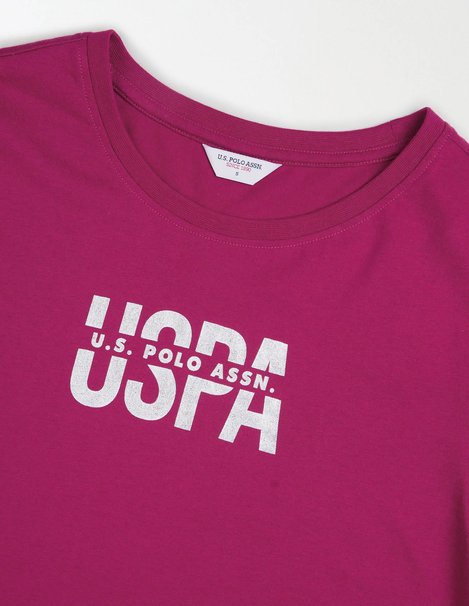 Regular Fit Brand Printed T-Shirt - Image 8
