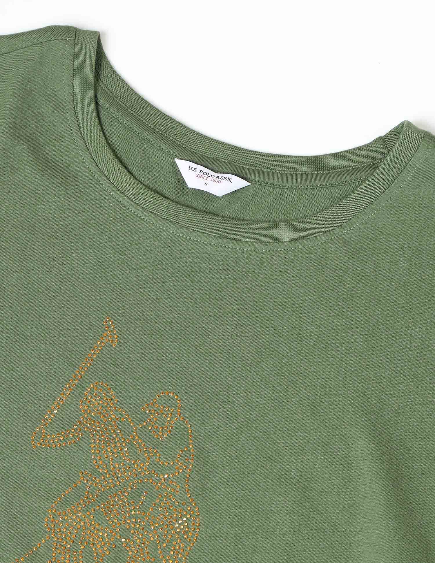 Regular Fit Brand Printed T-Shirt - Image 8