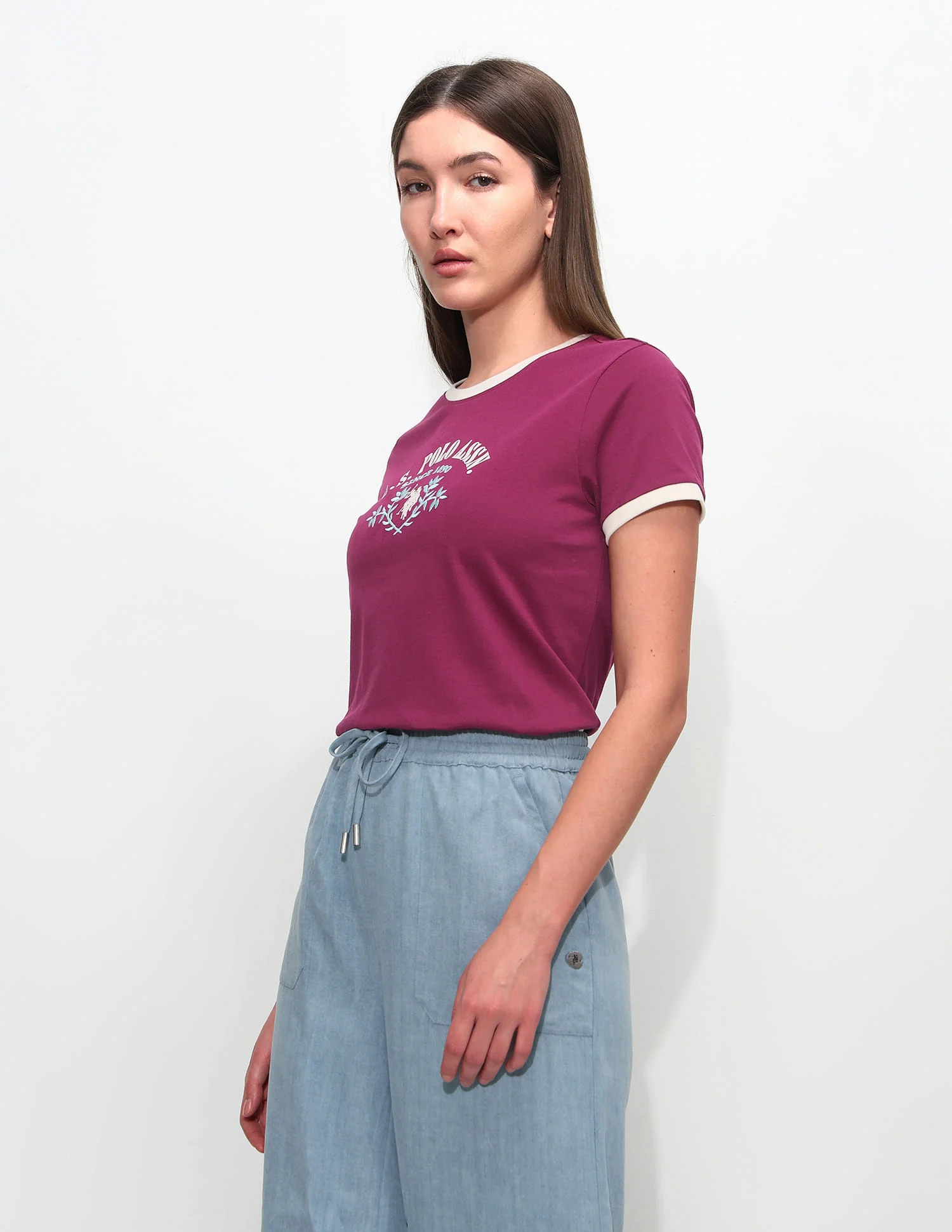 Regular Fit Brand Printed T-Shirt - Image 4