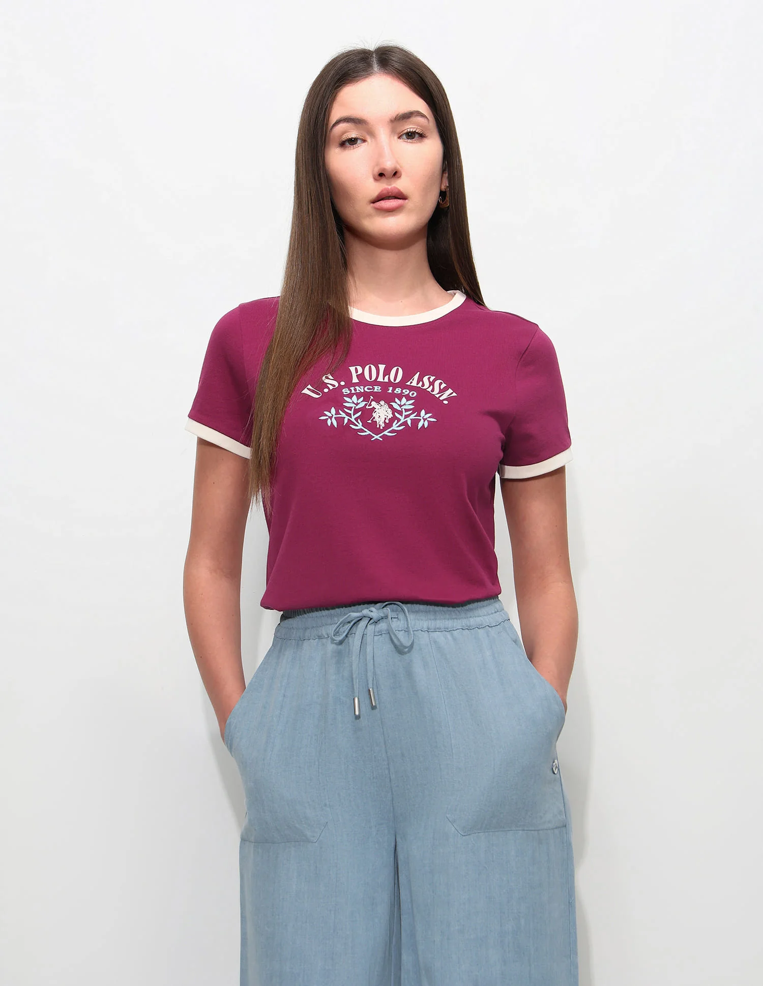Regular Fit Brand Printed T-Shirt - Image 6