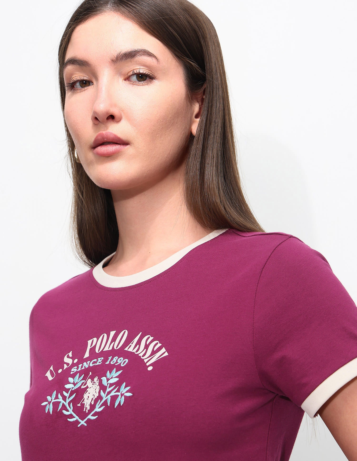 Regular Fit Brand Printed T-Shirt - Image 7