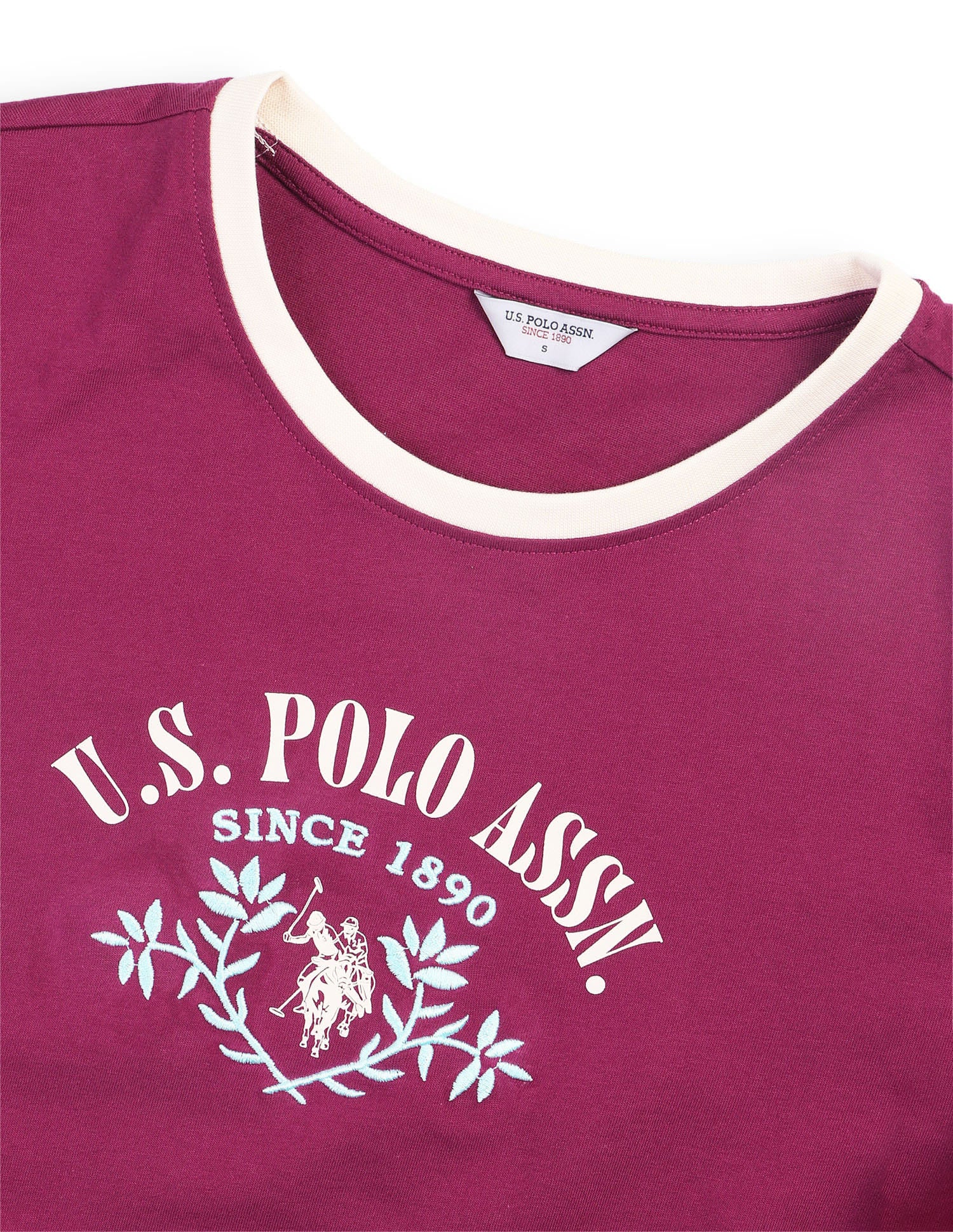 Regular Fit Brand Printed T-Shirt - Image 8