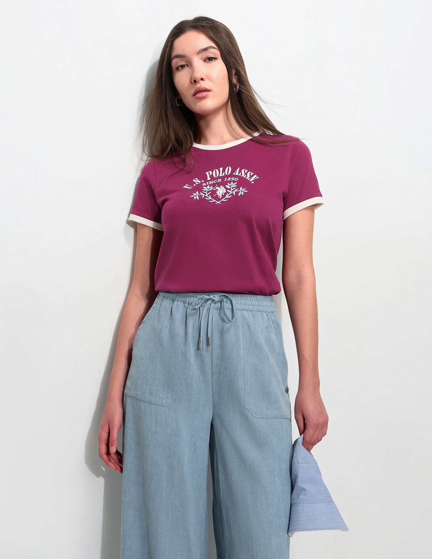 Regular Fit Brand Printed T-Shirt - Image 9