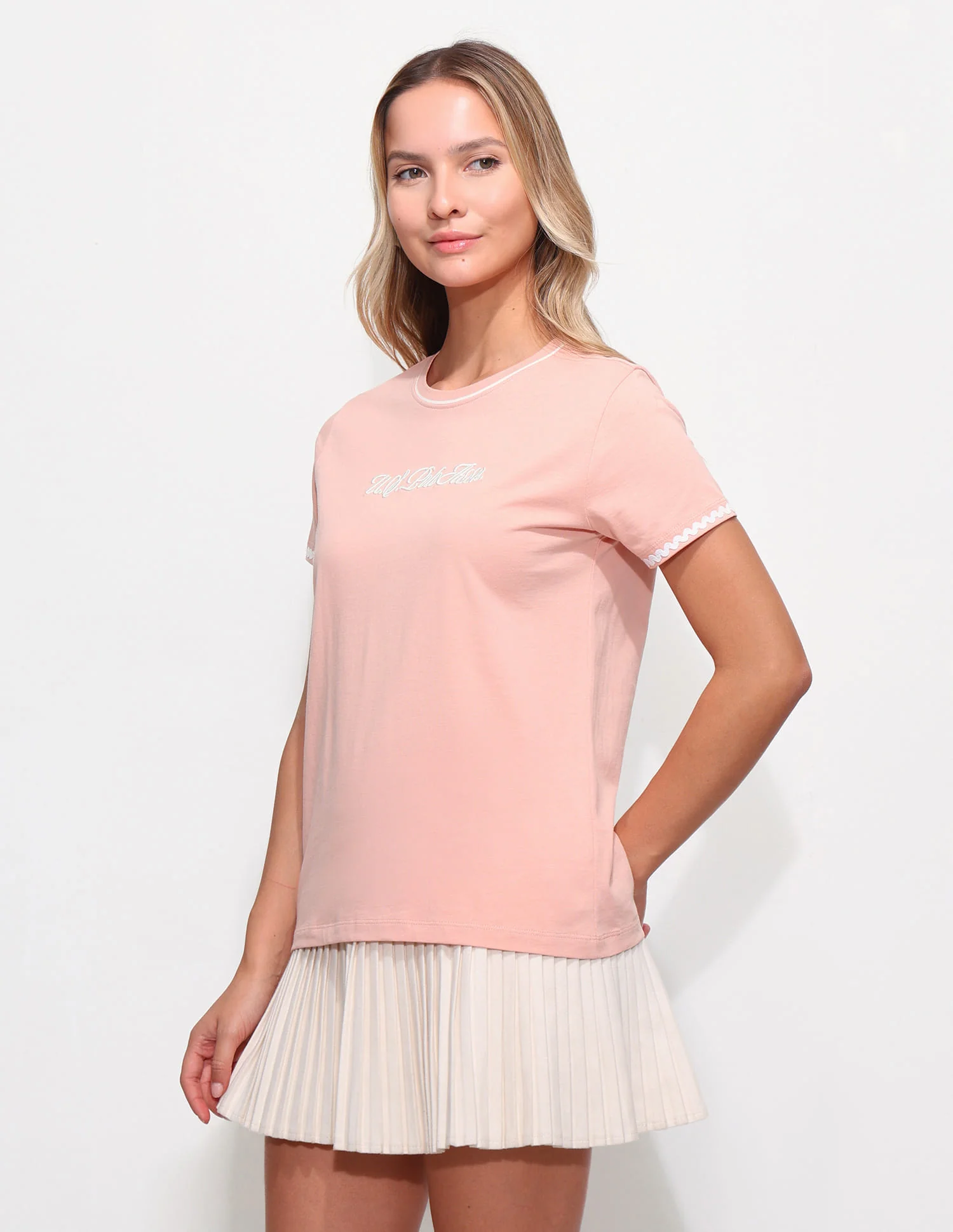 Regular Fit Brand Printed T-Shirt - Image 4
