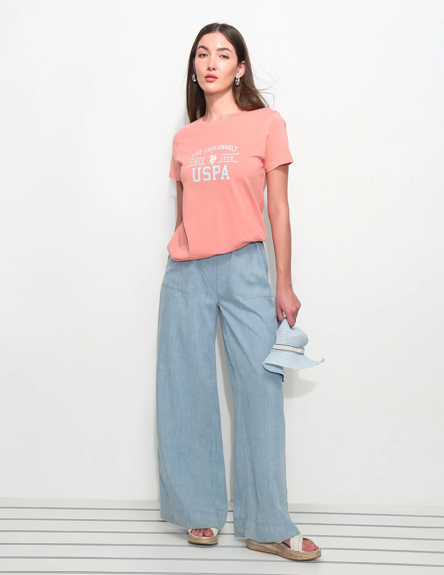 Regular Fit Brand Printed T-Shirt - Image 3