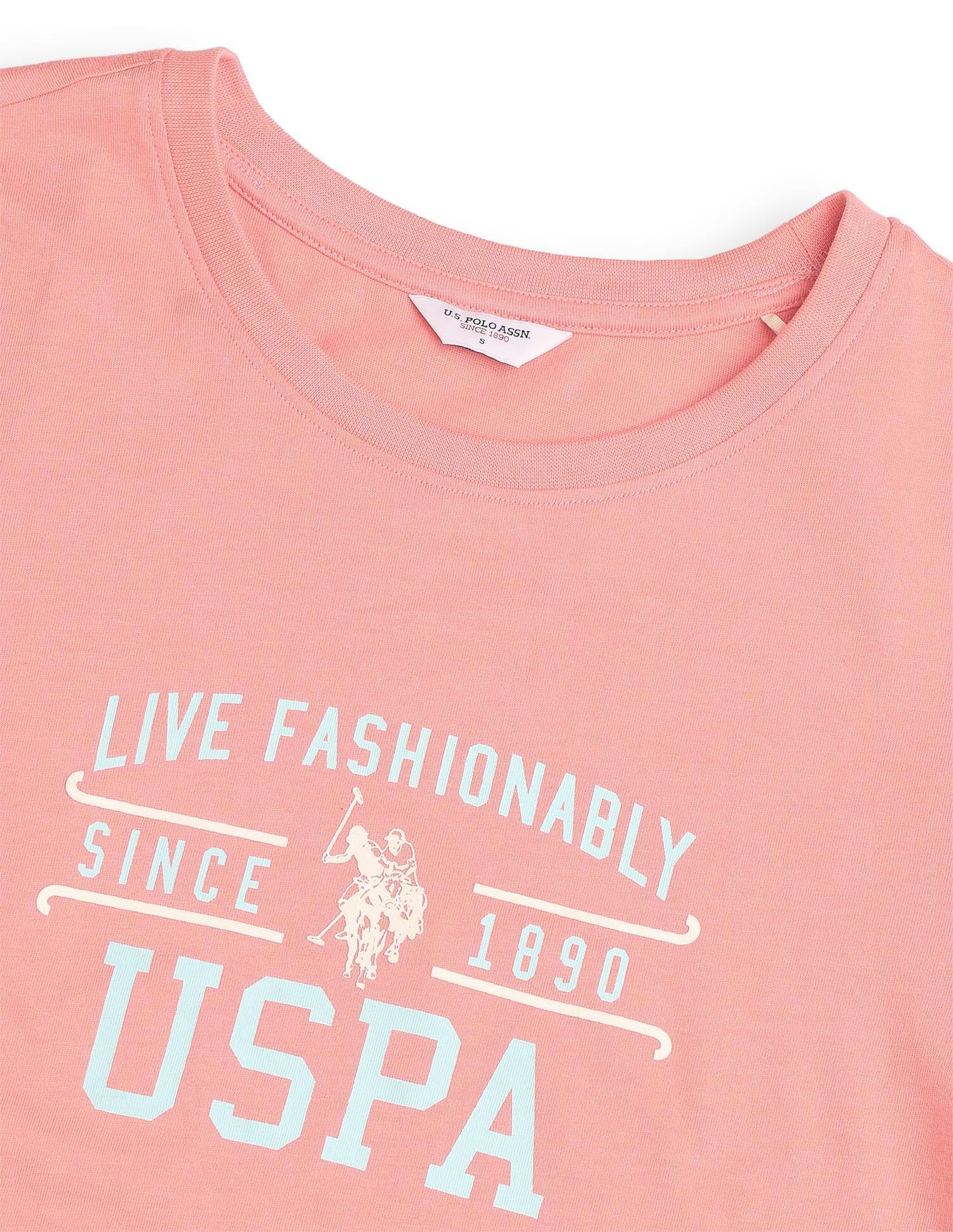 Regular Fit Brand Printed T-Shirt - Image 8