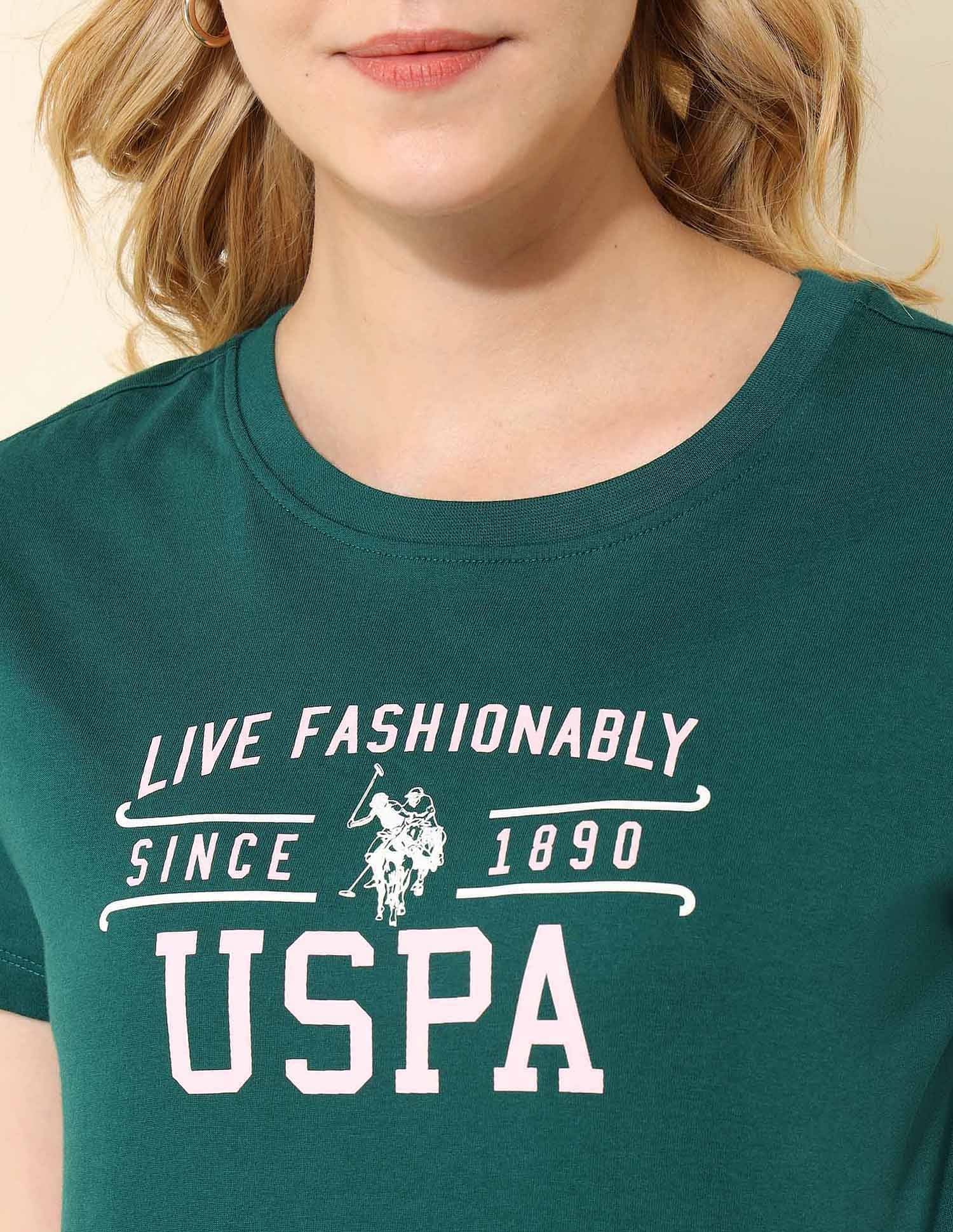 Regular Fit Brand Printed T-Shirt - Image 12