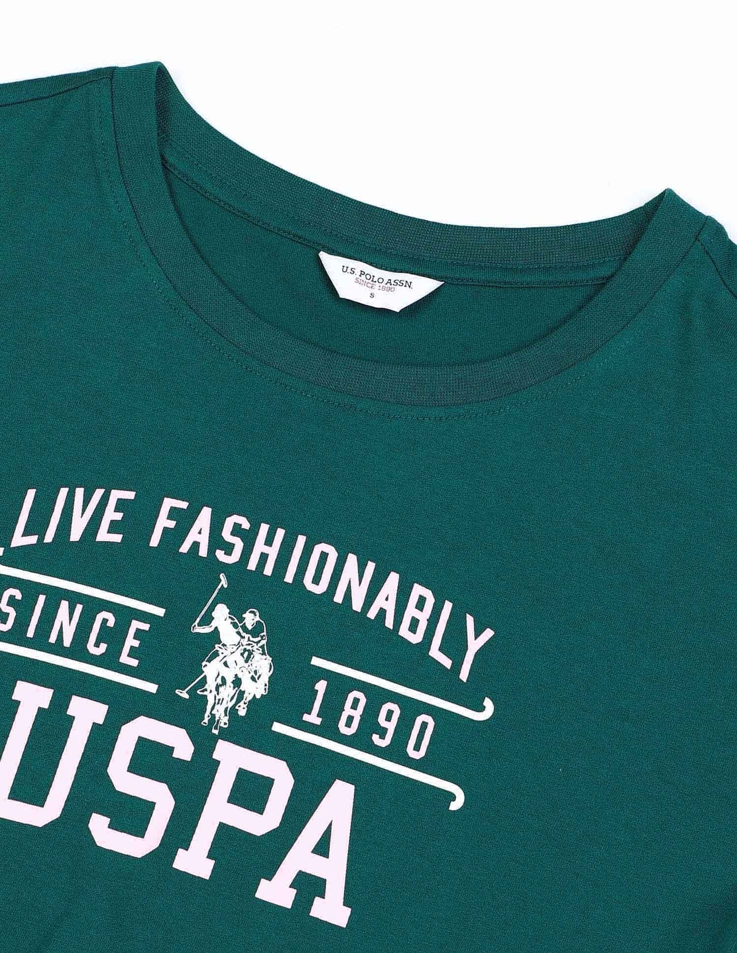 Regular Fit Brand Printed T-Shirt - Image 14