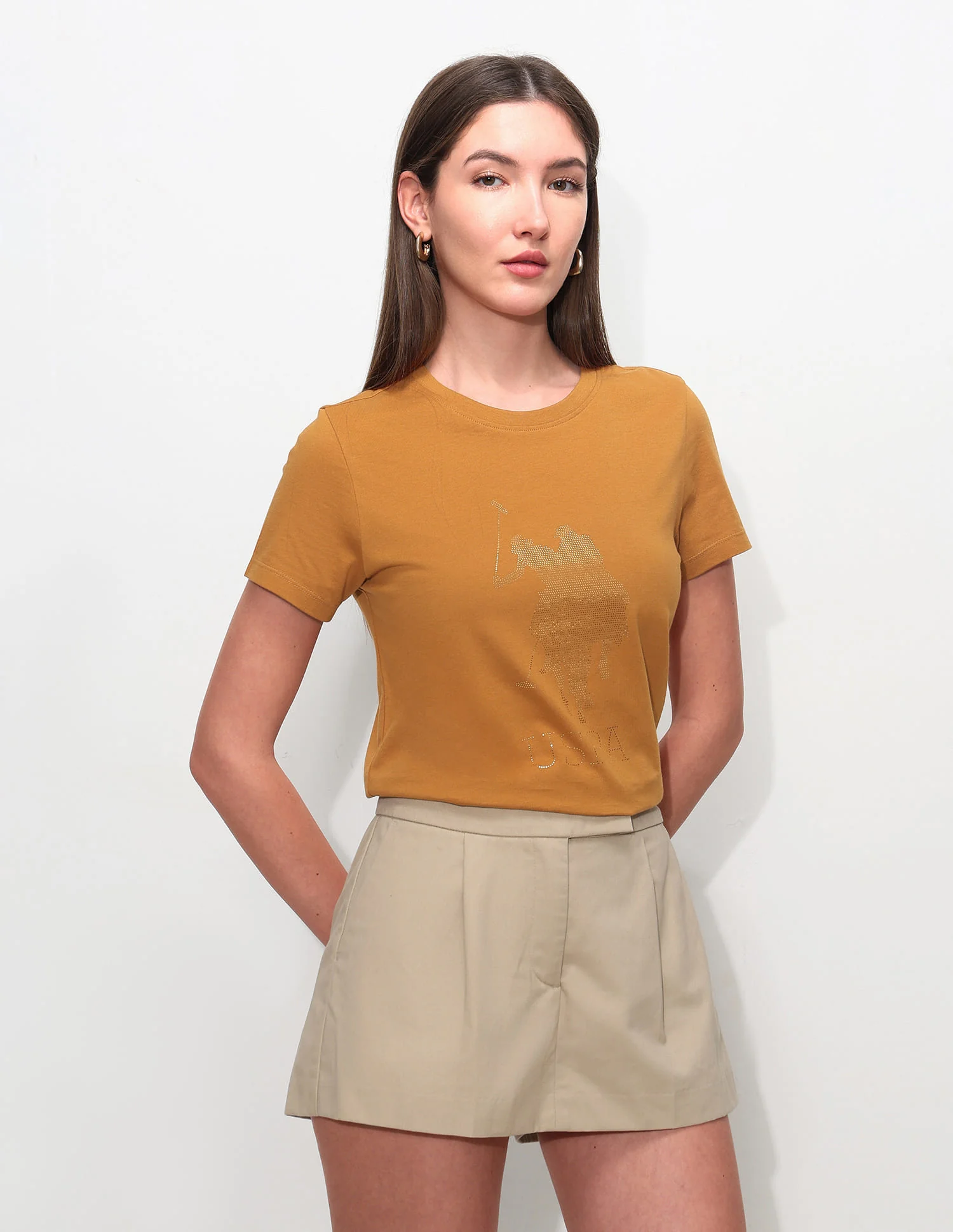 Regular Fit Brand Printed T-Shirt - Image 4