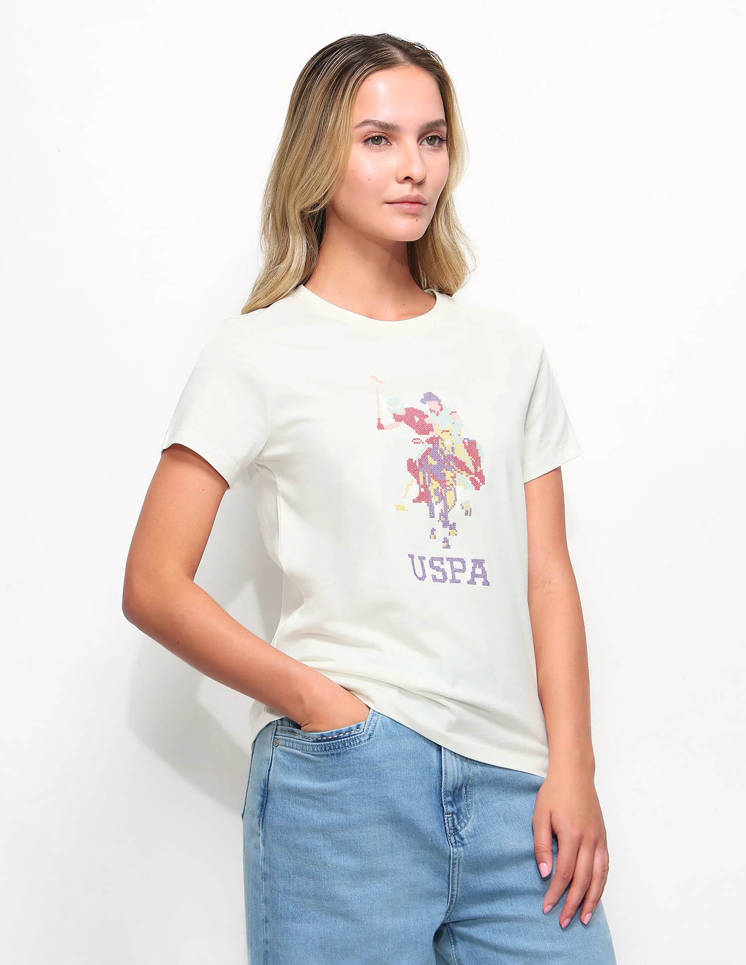 Regular Fit Brand Printed T-Shirt - Image 4