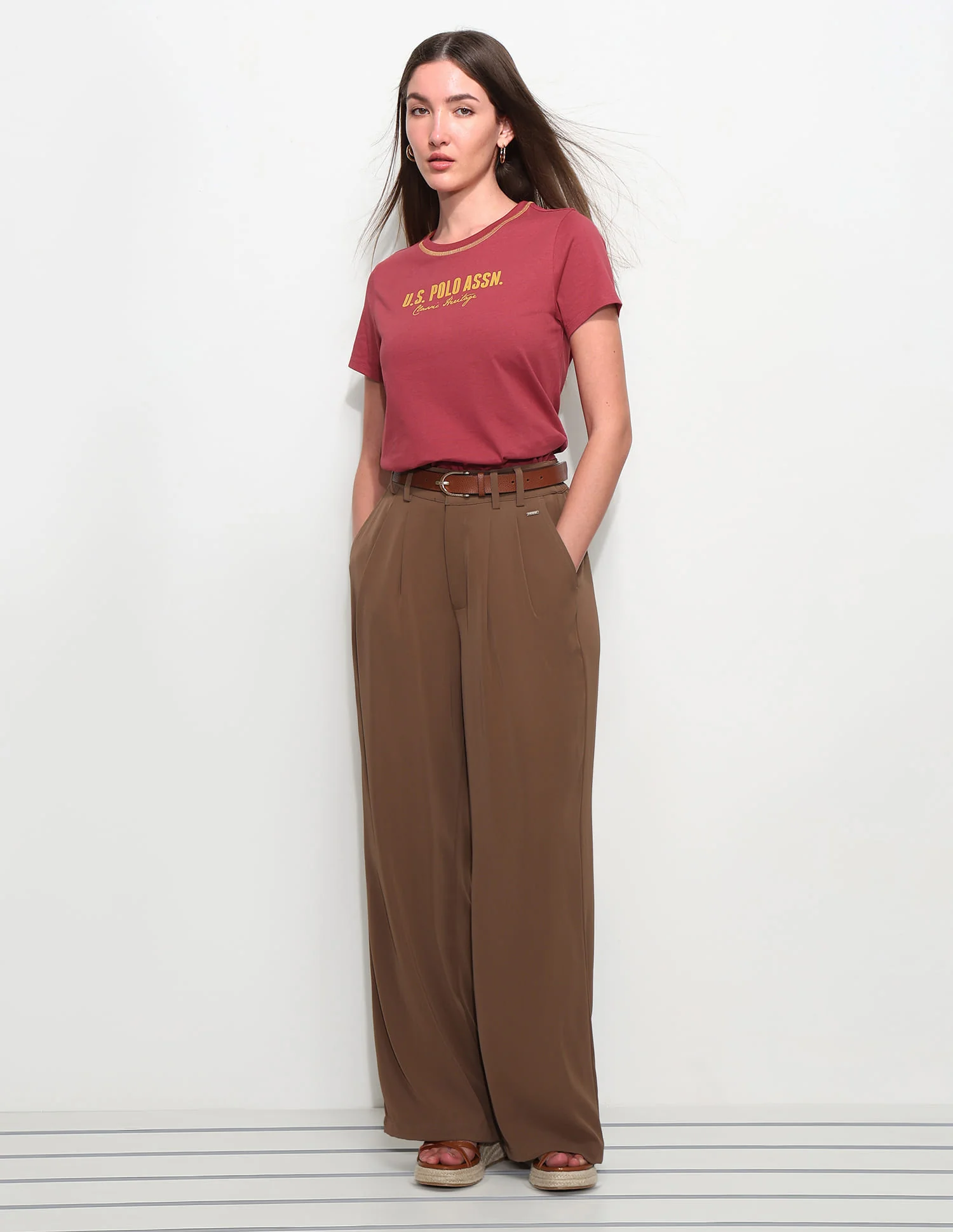 Regular Fit Brand Printed T-Shirt - Image 3