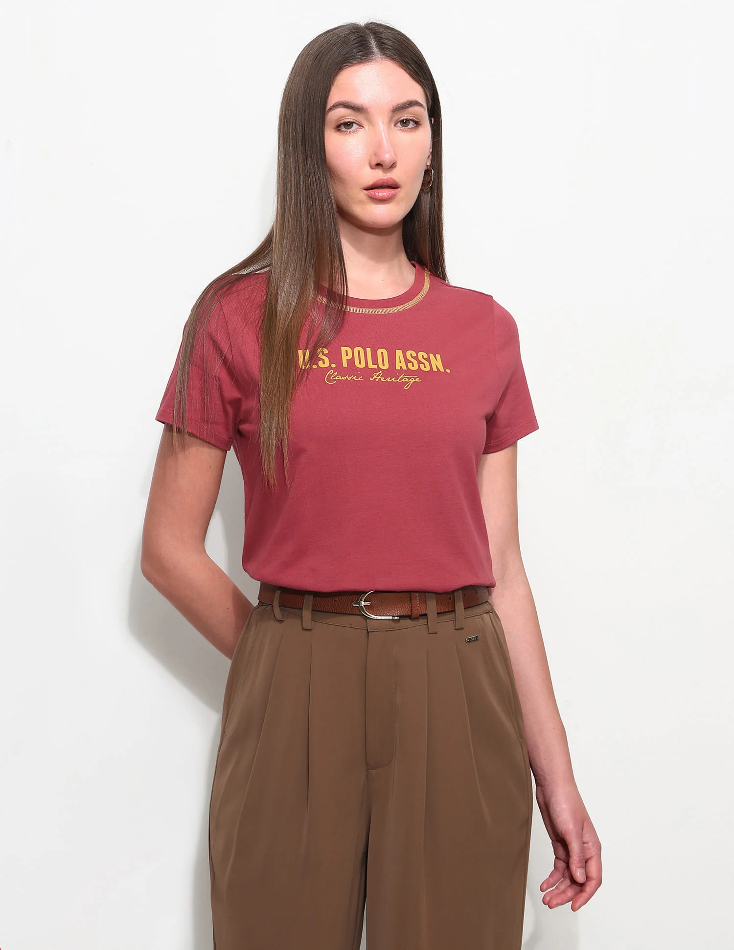 Regular Fit Brand Printed T-Shirt - Image 6