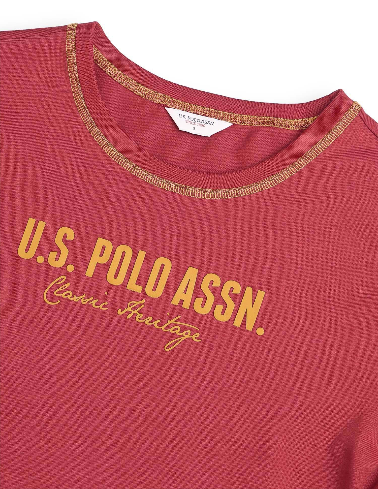Regular Fit Brand Printed T-Shirt - Image 8