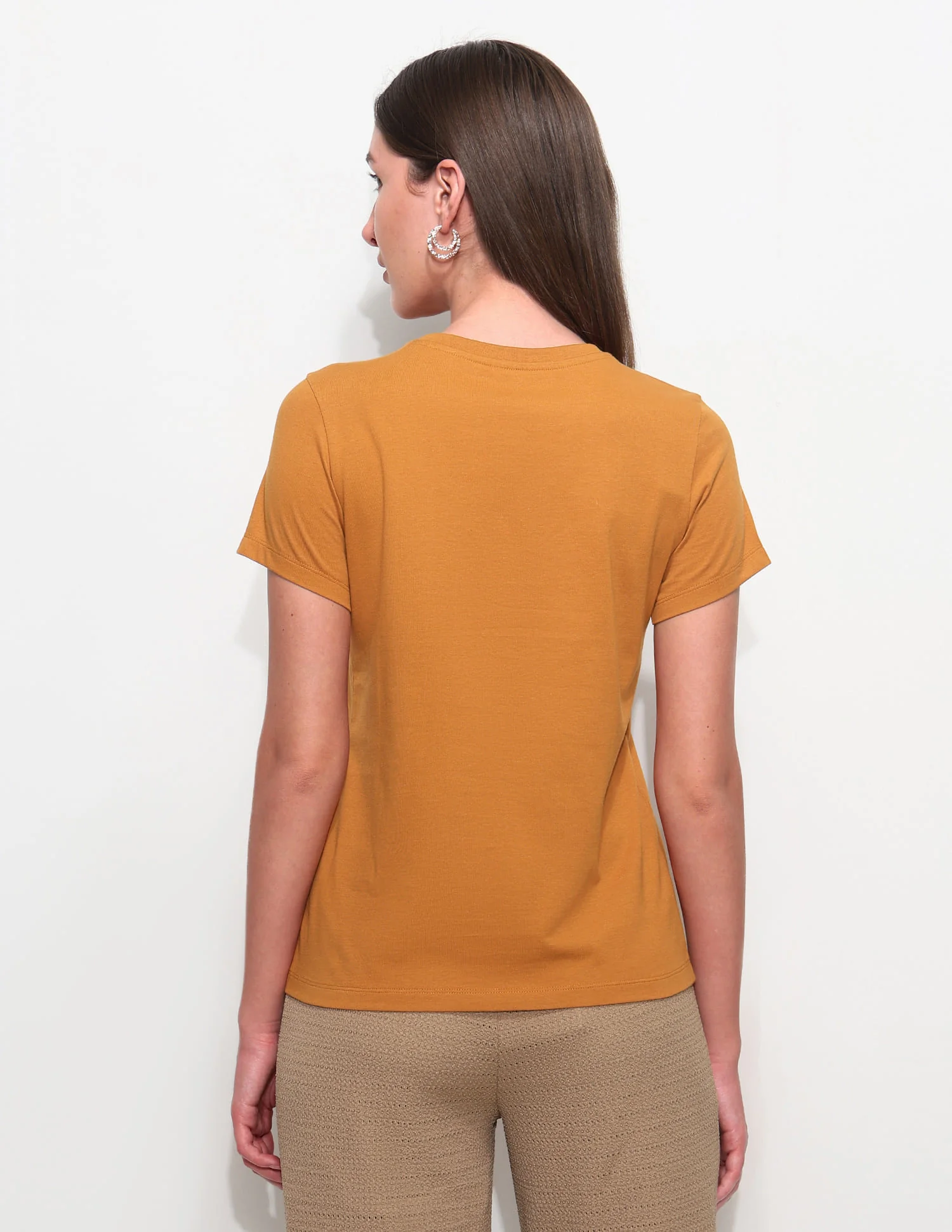 Regular Fit Brand Printed T-Shirt - Image 5