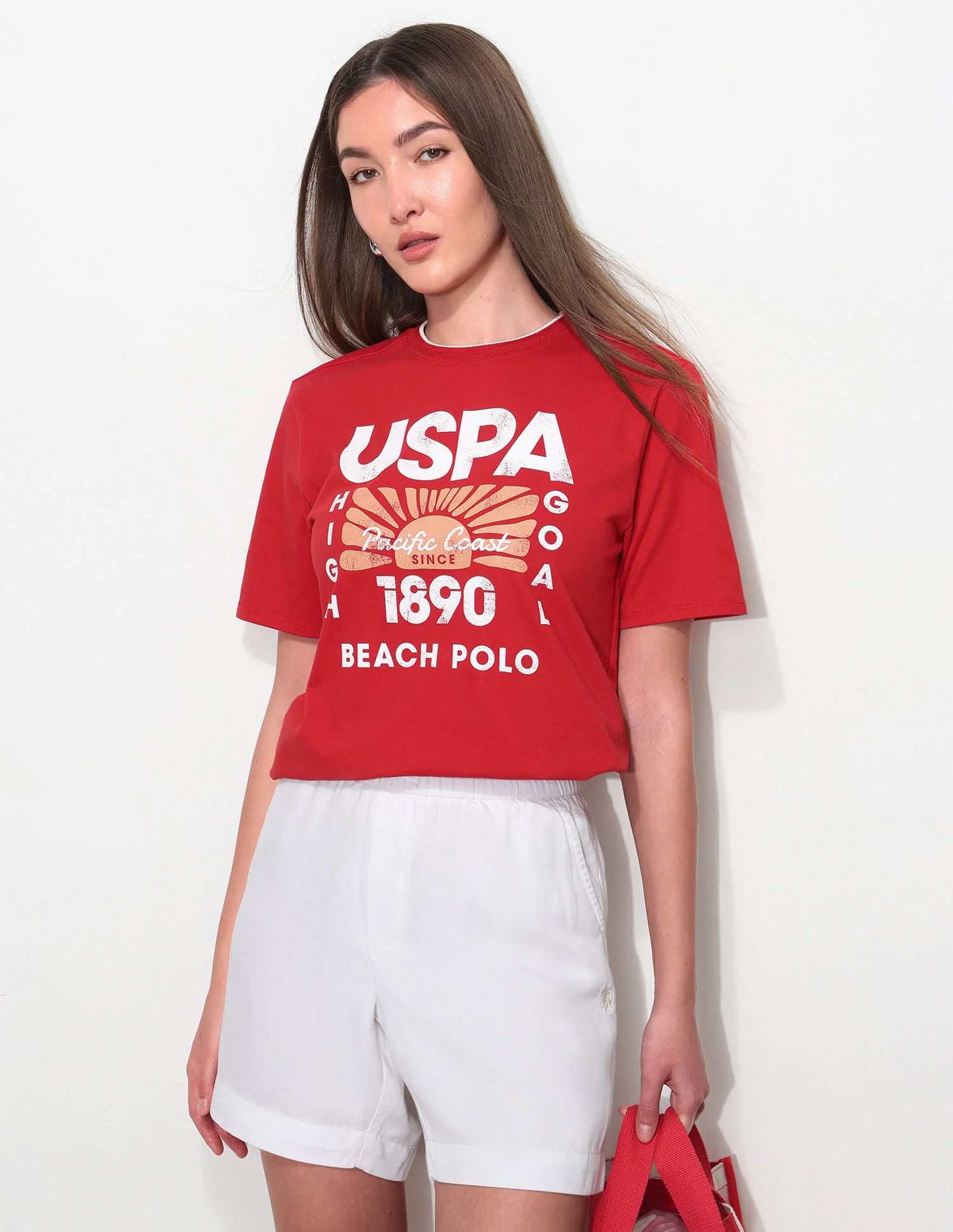 Regular Fit Brand Printed T-Shirt
