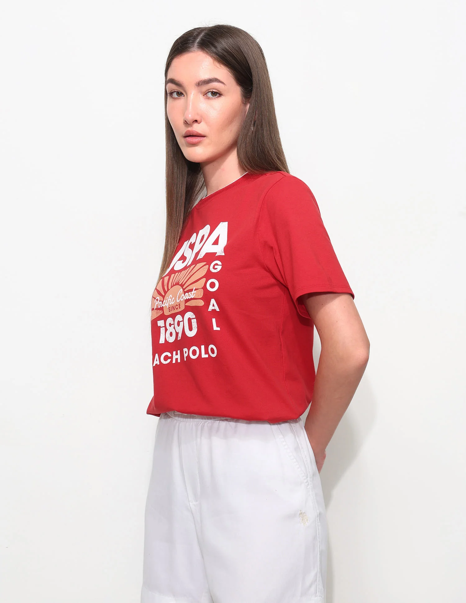 Regular Fit Brand Printed T-Shirt - Image 4