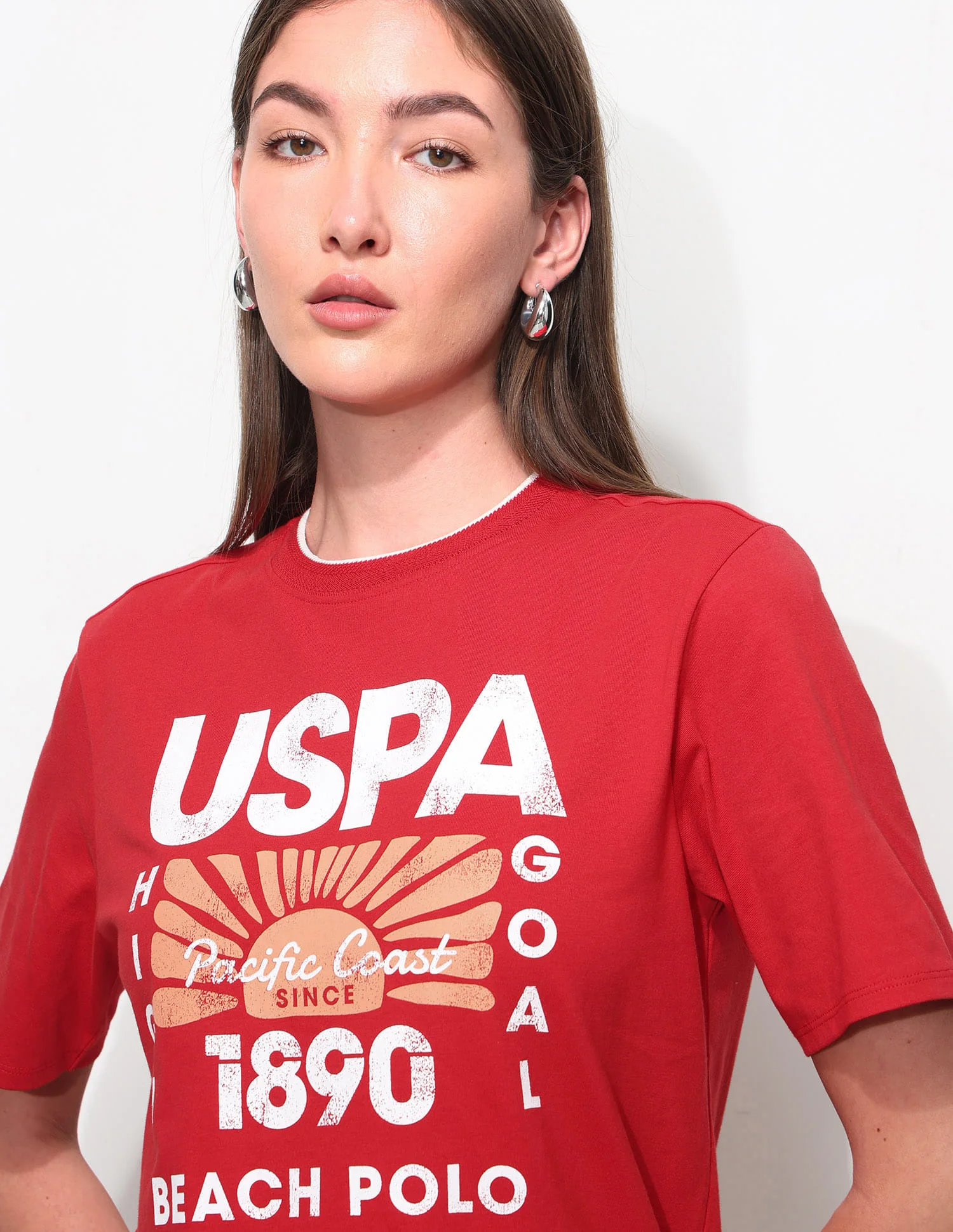 Regular Fit Brand Printed T-Shirt - Image 7