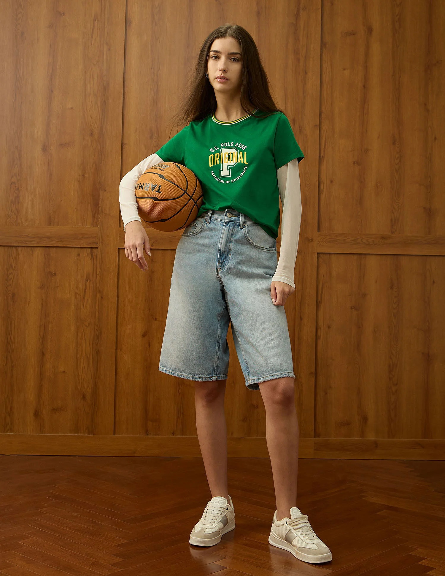 Regular Fit Brand Printed T-Shirt - Image 3
