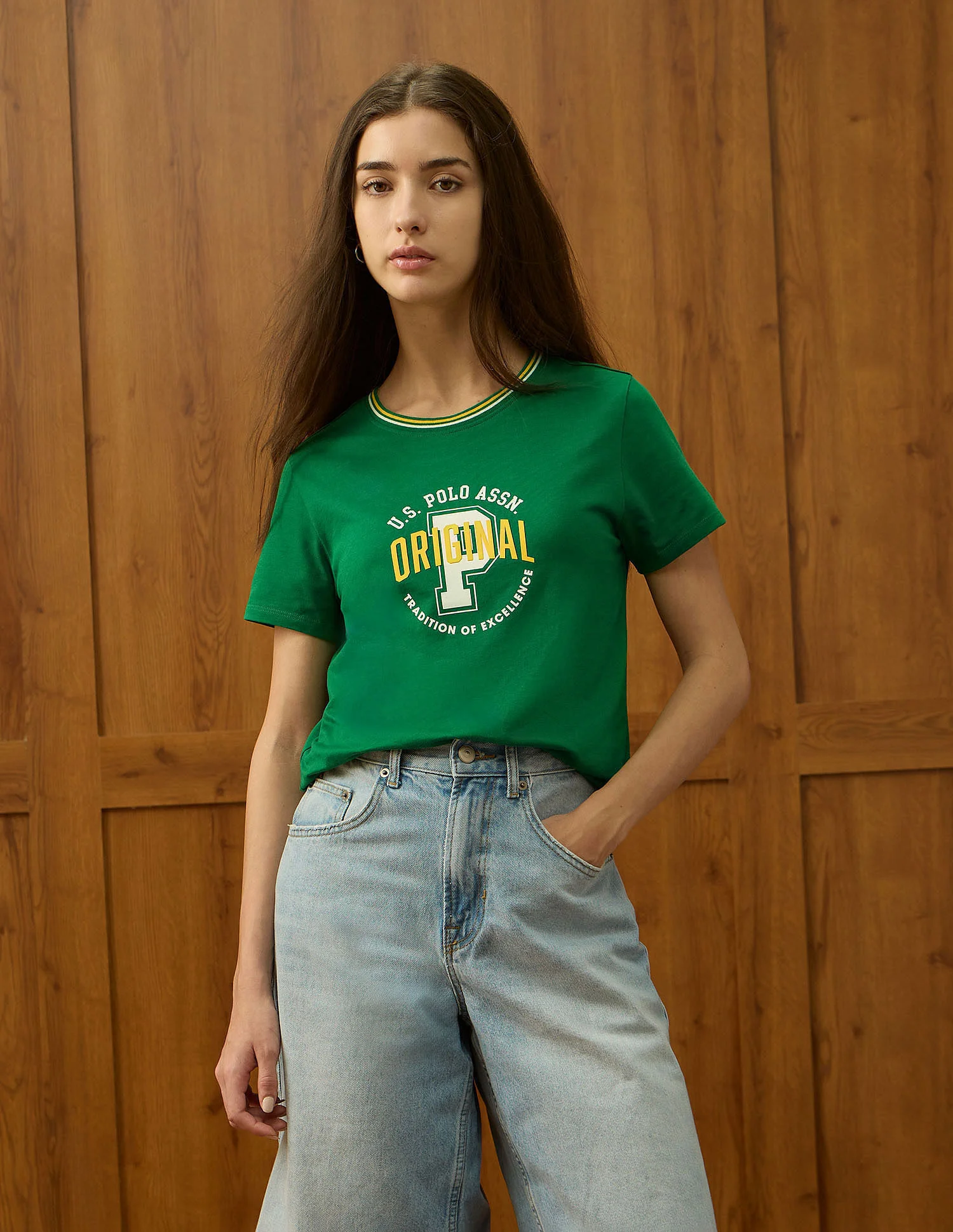 Regular Fit Brand Printed T-Shirt - Image 6