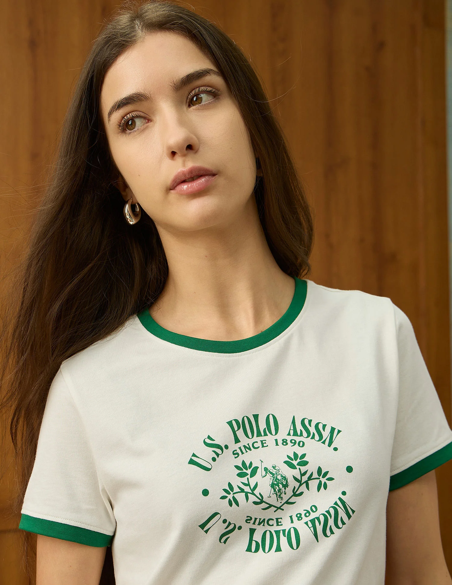 Regular Fit Brand Printed T-Shirt - Image 7