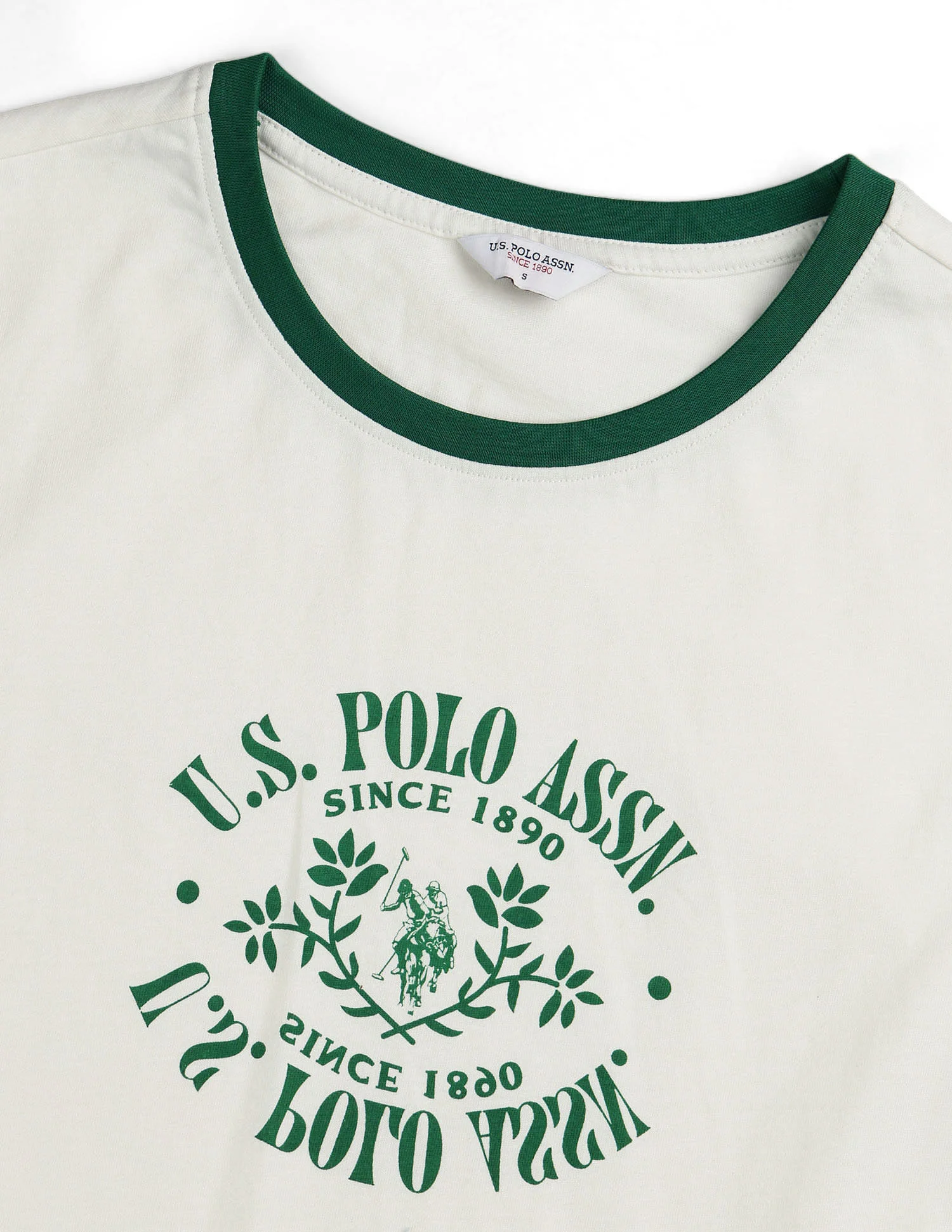 Regular Fit Brand Printed T-Shirt - Image 8