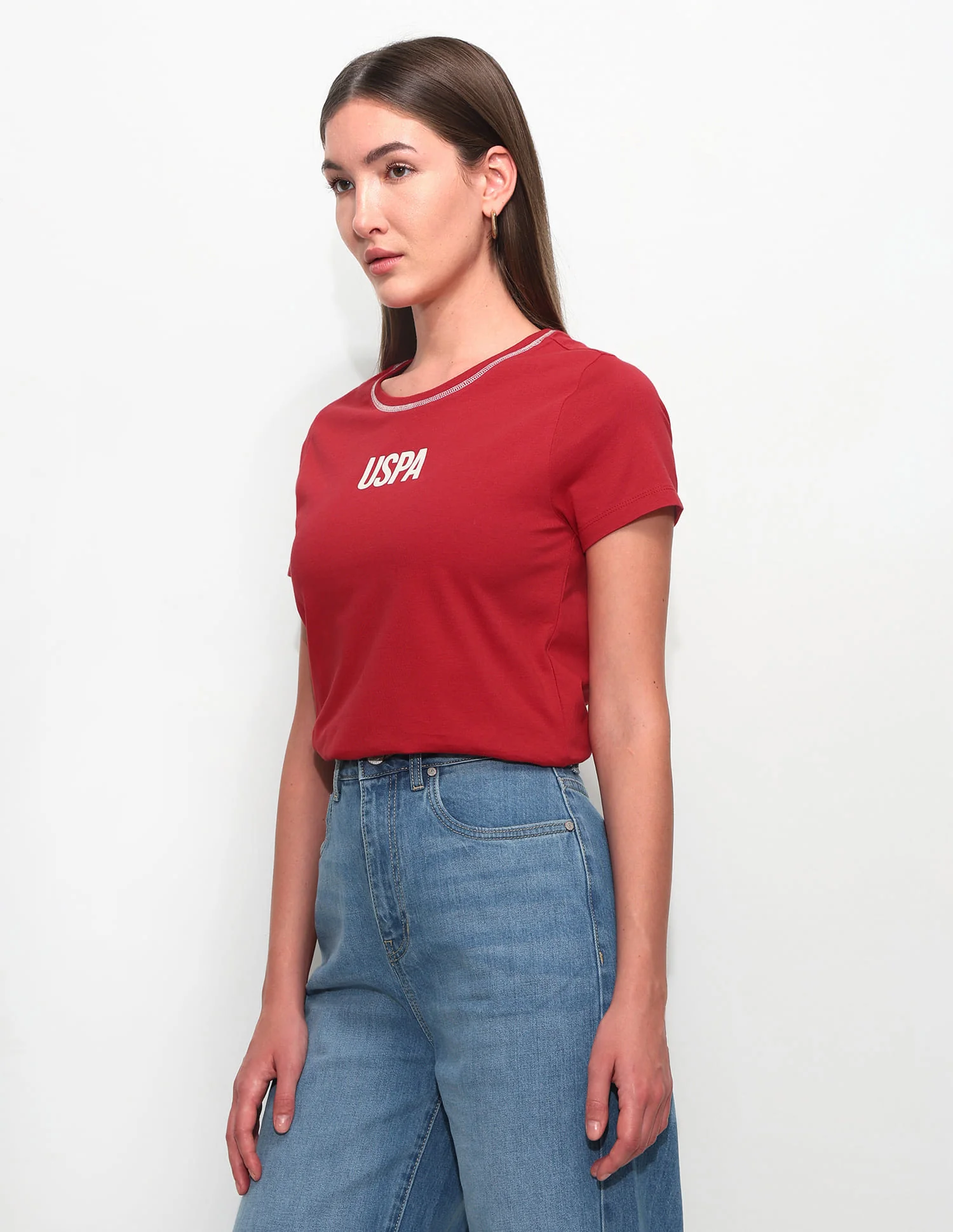 Regular Fit Brand Printed T-Shirt - Image 4