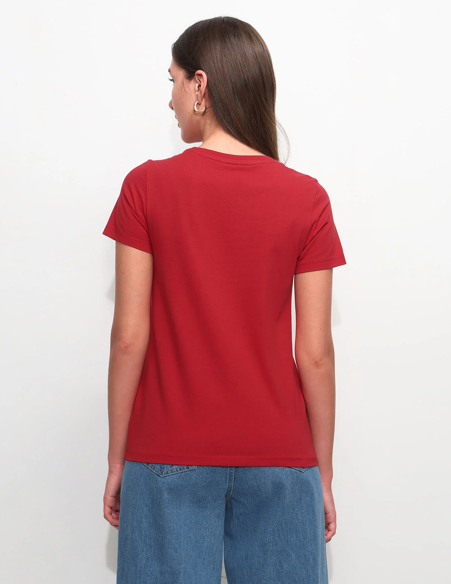Regular Fit Brand Printed T-Shirt - Image 5