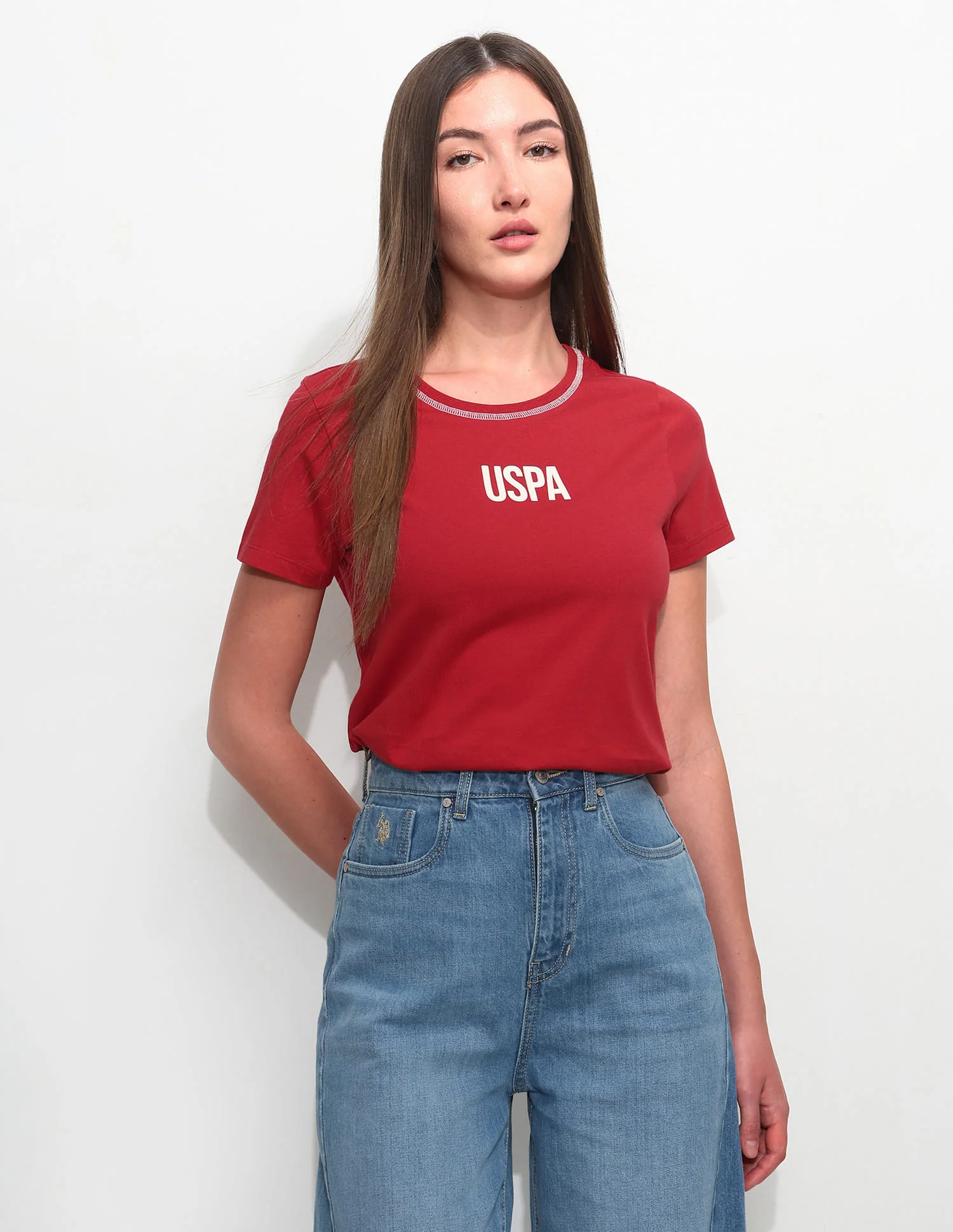 Regular Fit Brand Printed T-Shirt - Image 6