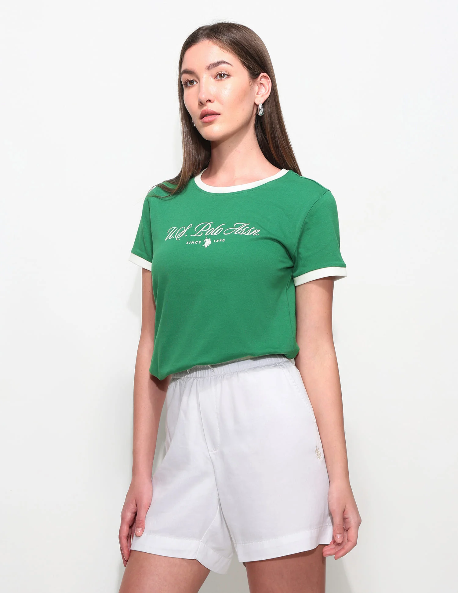 Regular Fit Brand Printed T-Shirt - Image 4
