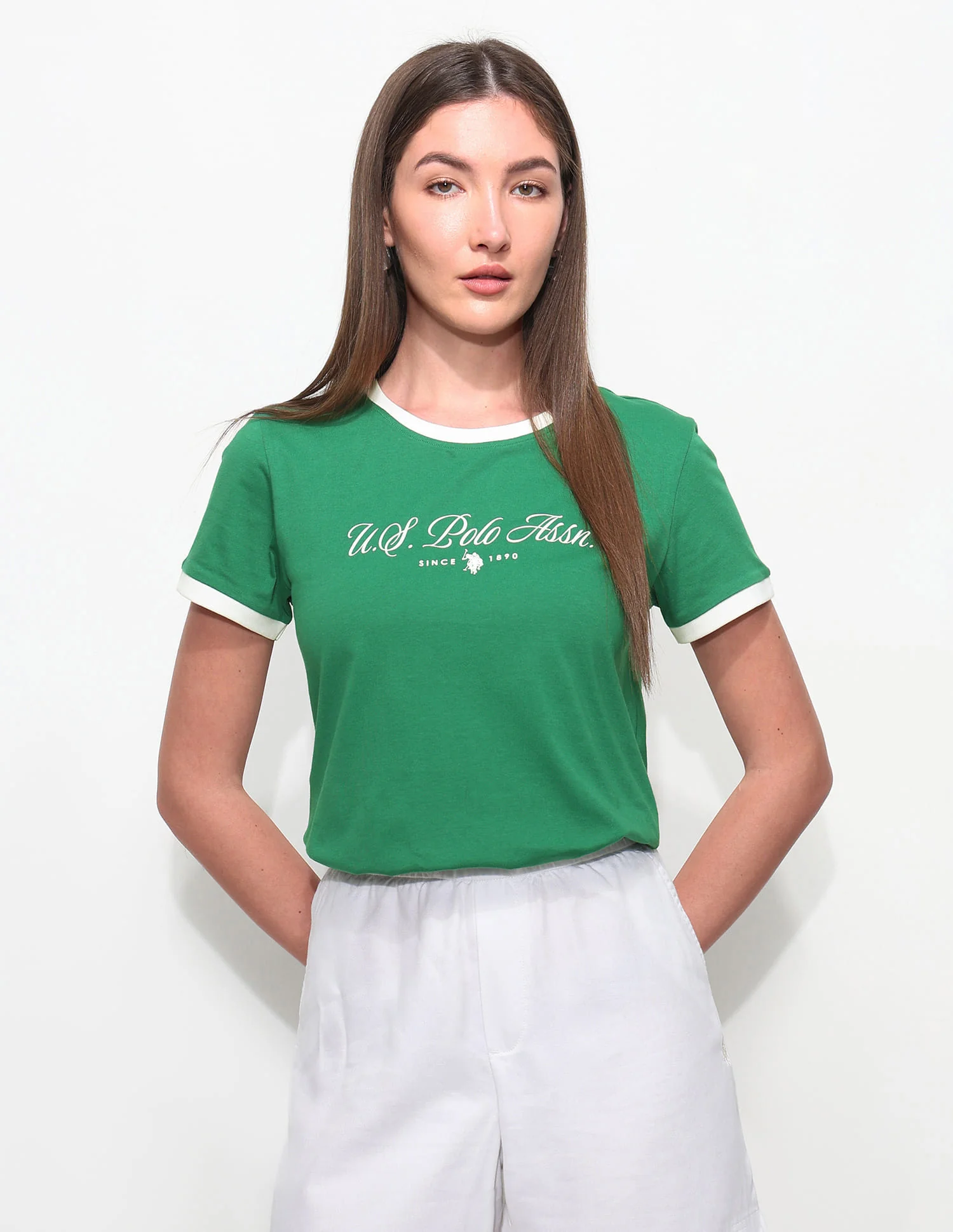 Regular Fit Brand Printed T-Shirt - Image 6