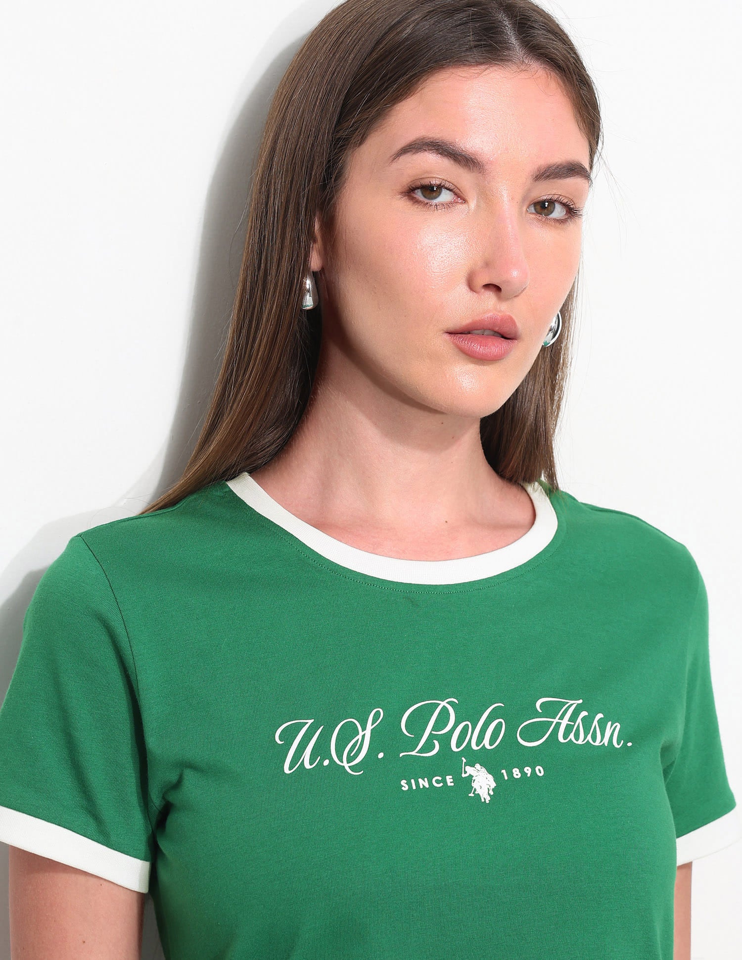 Regular Fit Brand Printed T-Shirt - Image 7